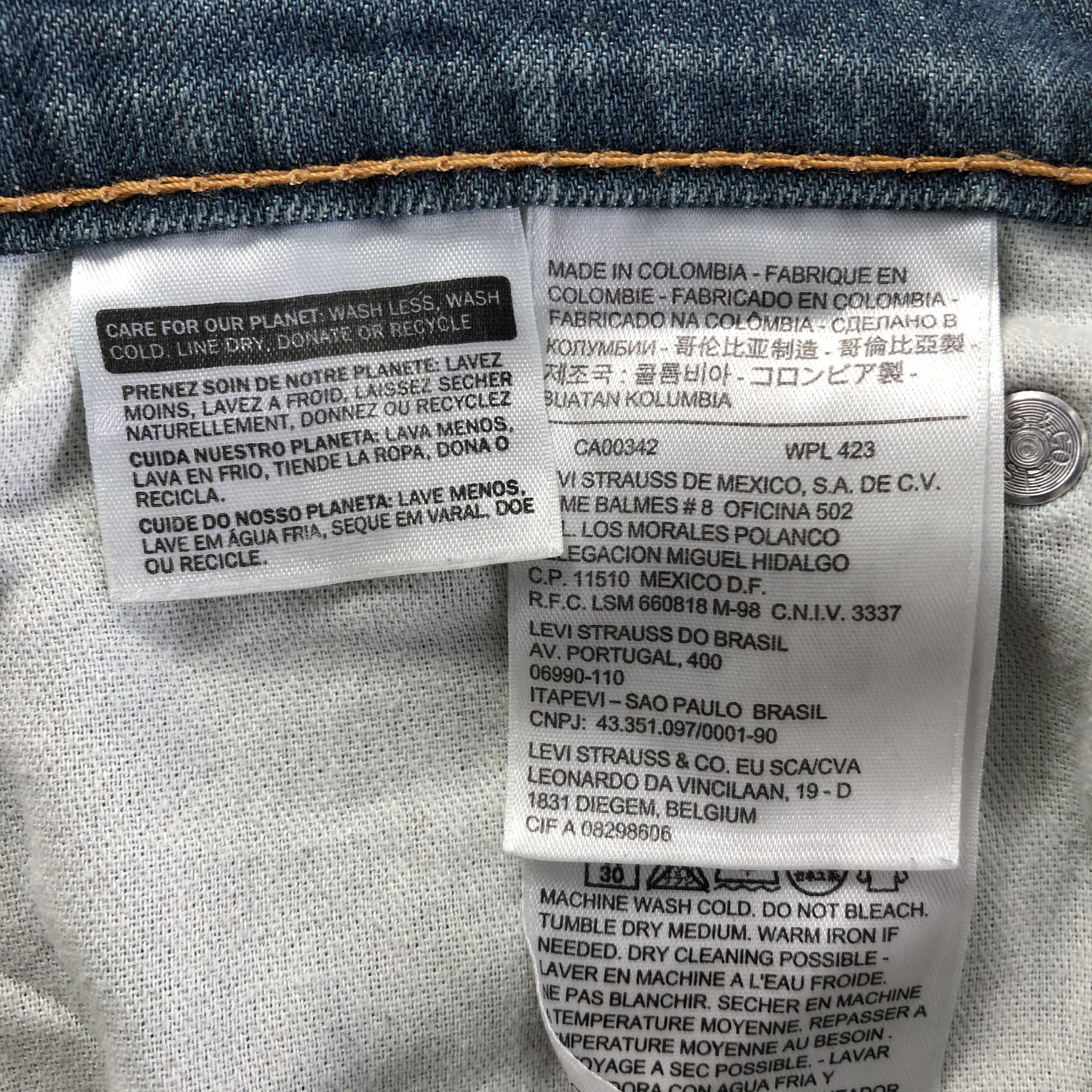 Levi's Vintage Levis 511 Jeans-J4395 Size US 30 / EU 46 - 10 Thumbnail