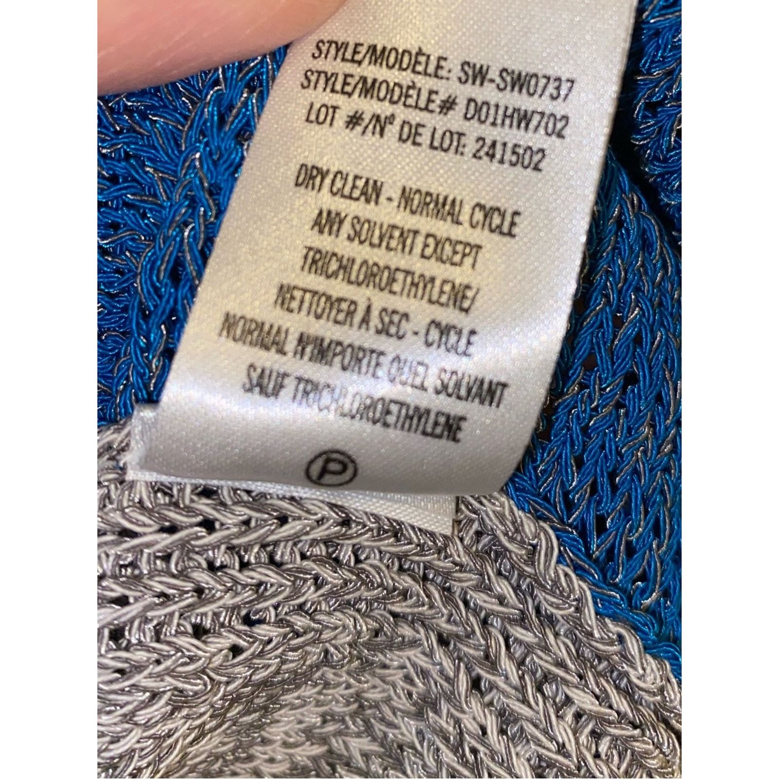 Helmut Lang Helmut Lang $345 Transparent Melange Knit Sweater Small EUC Size S / US 4 / IT 40 - 15 Thumbnail