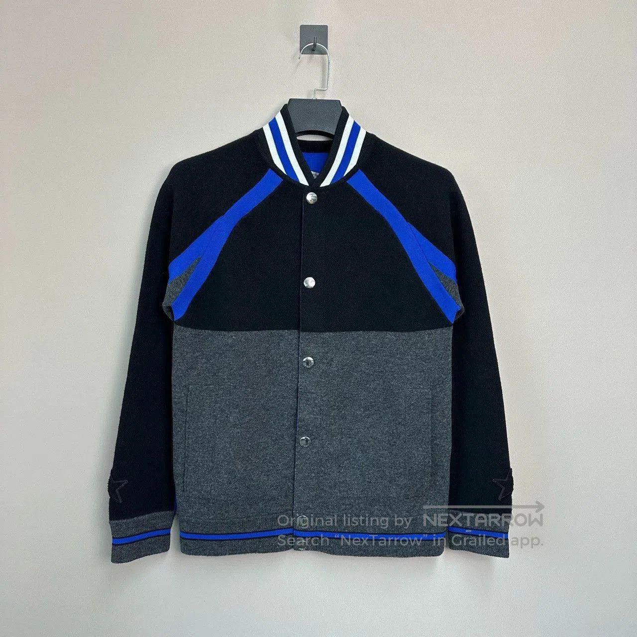 Givenchy Givenchy Color Block Baseball Jacket Size M. Size US M / EU 48-50 / 2 - 1 Thumbnail