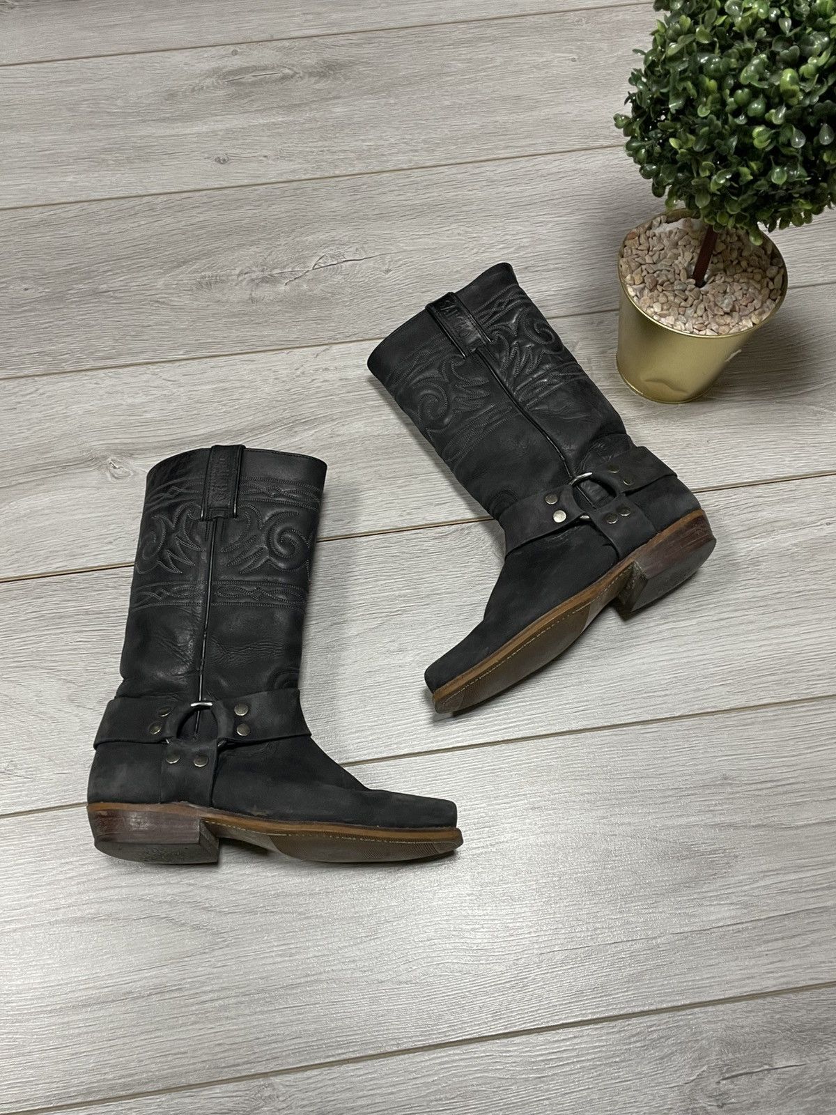 Sancho Boots Sancho leather western boots patterns cowboy Size US 8 / IT 38 - 2 Thumbnail