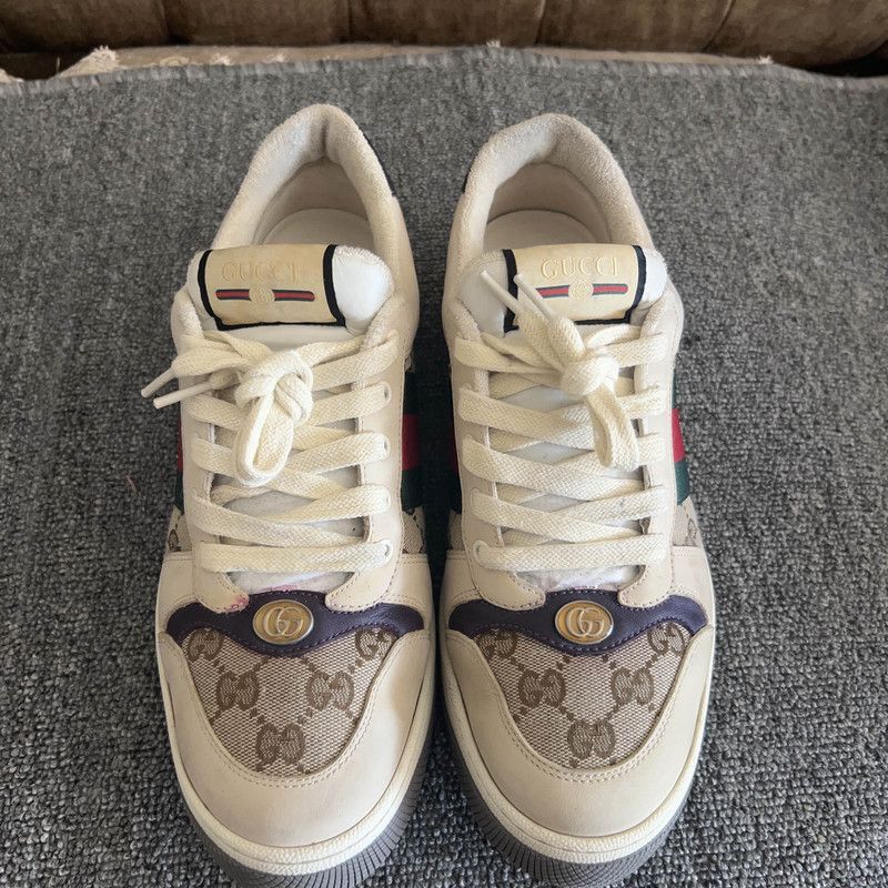 Gucci Gucci Screener Low-Top Sneakers for Men - Size US 8.5 / EU 41-42 - 6 Thumbnail