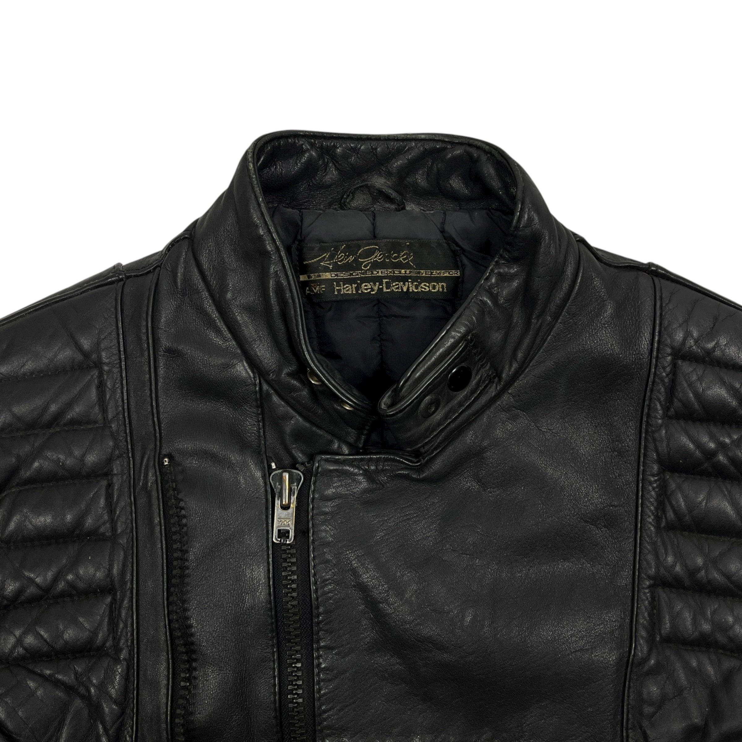 Harley Davidson Harley-Davidson Hein Gericke Leather Biker Jacket - Size L Size US L / EU 52-54 / 3 - 5 Thumbnail
