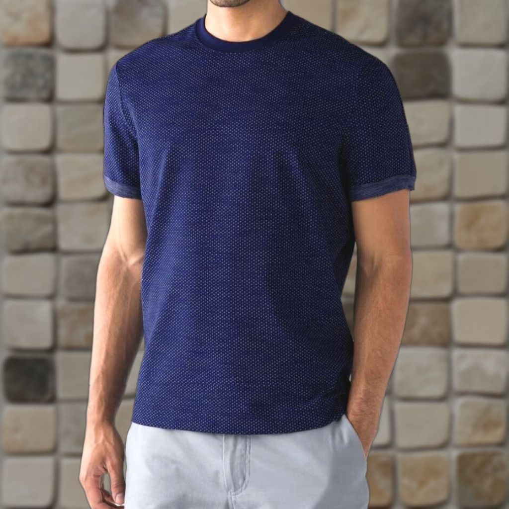 Lululemon Lululemon Men’s Roll Out Crew Short Sleeve T-Shirt Sz L Blue Size US L / EU 52-54 / 3 - 1 Thumbnail
