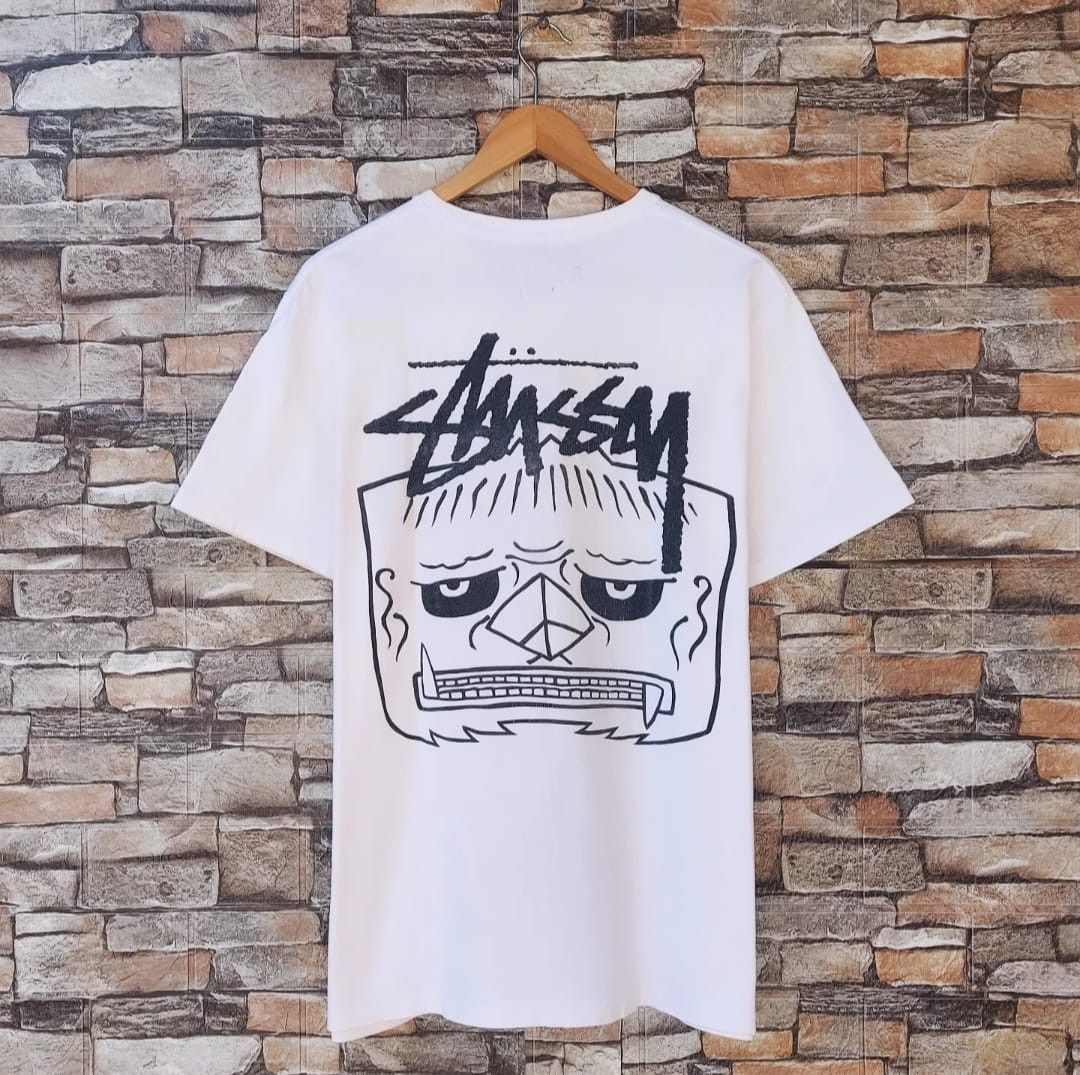 Sasquatchfabrix STUSSY X Sasquatch Fabrix Haguremono Tshirt Size US M / EU 48-50 / 2 - 1 Thumbnail