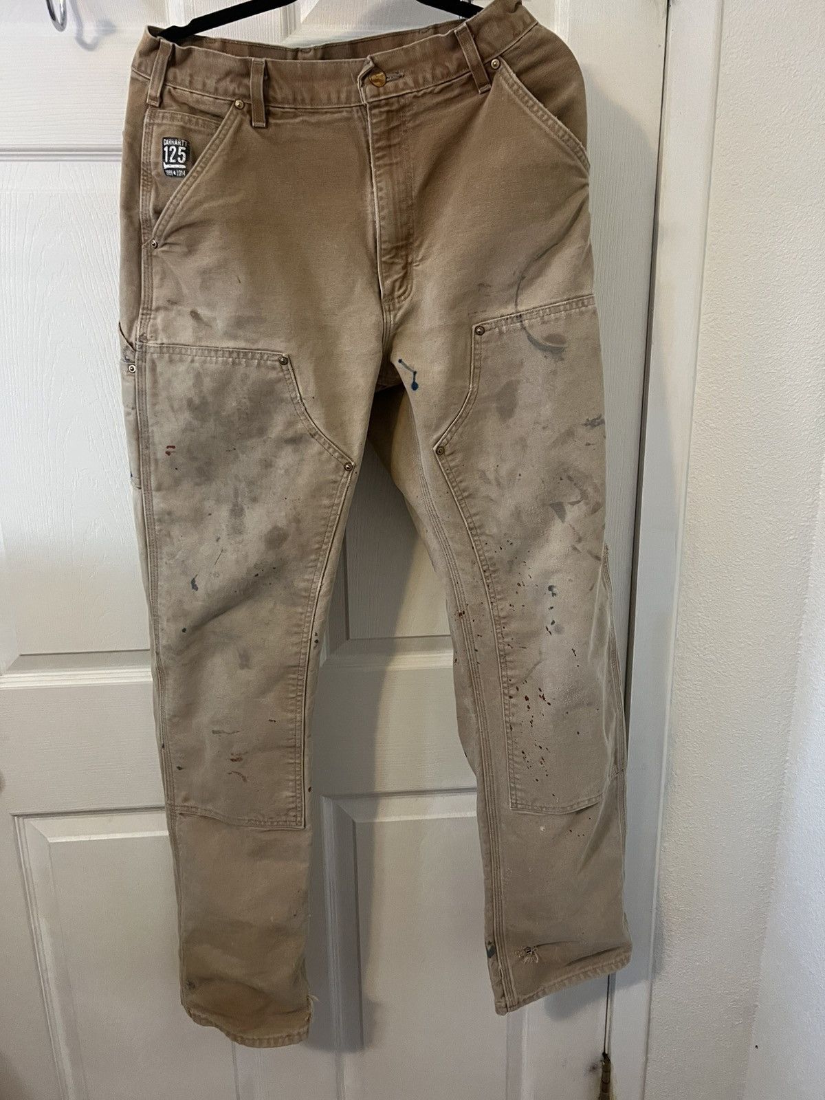 Carhartt × Vintage CarHartt faded pants Size US 31 - 1 Thumbnail