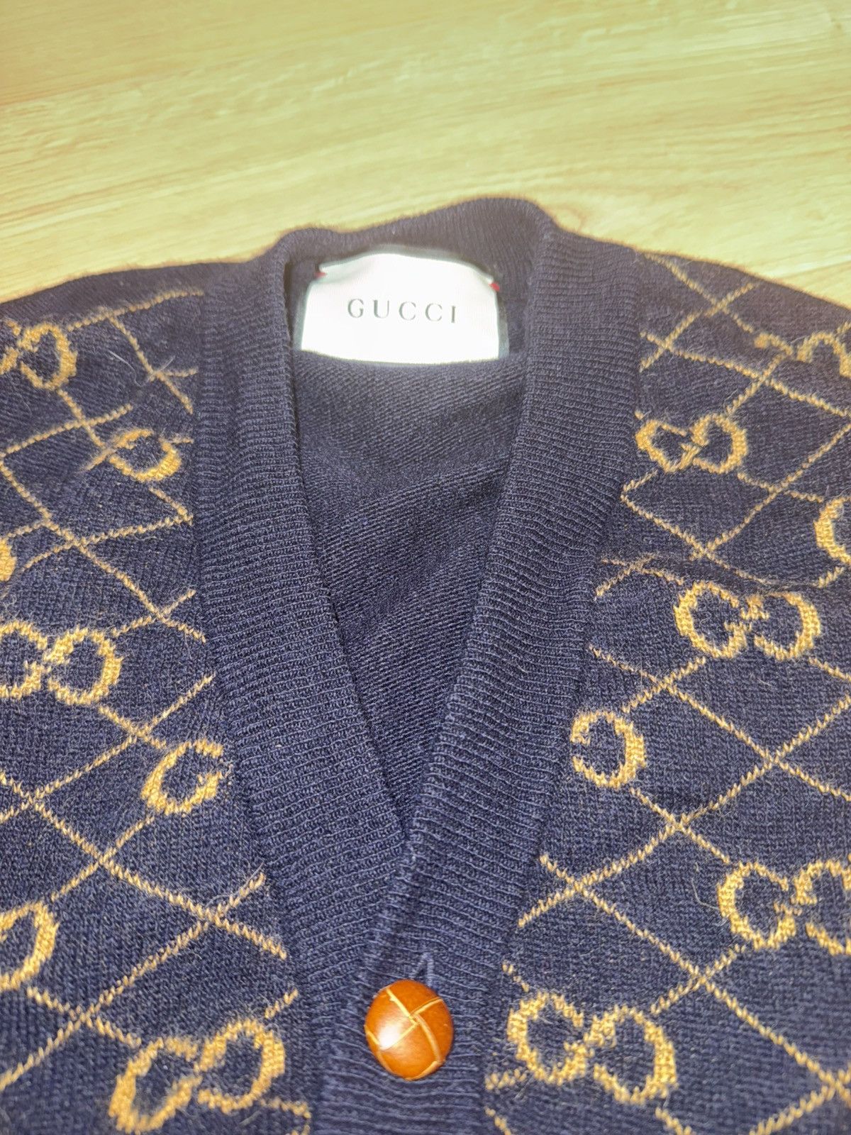 Gucci Gucci Monogram Knit Vest Size US S / EU 44-46 / 1 - 2 Thumbnail