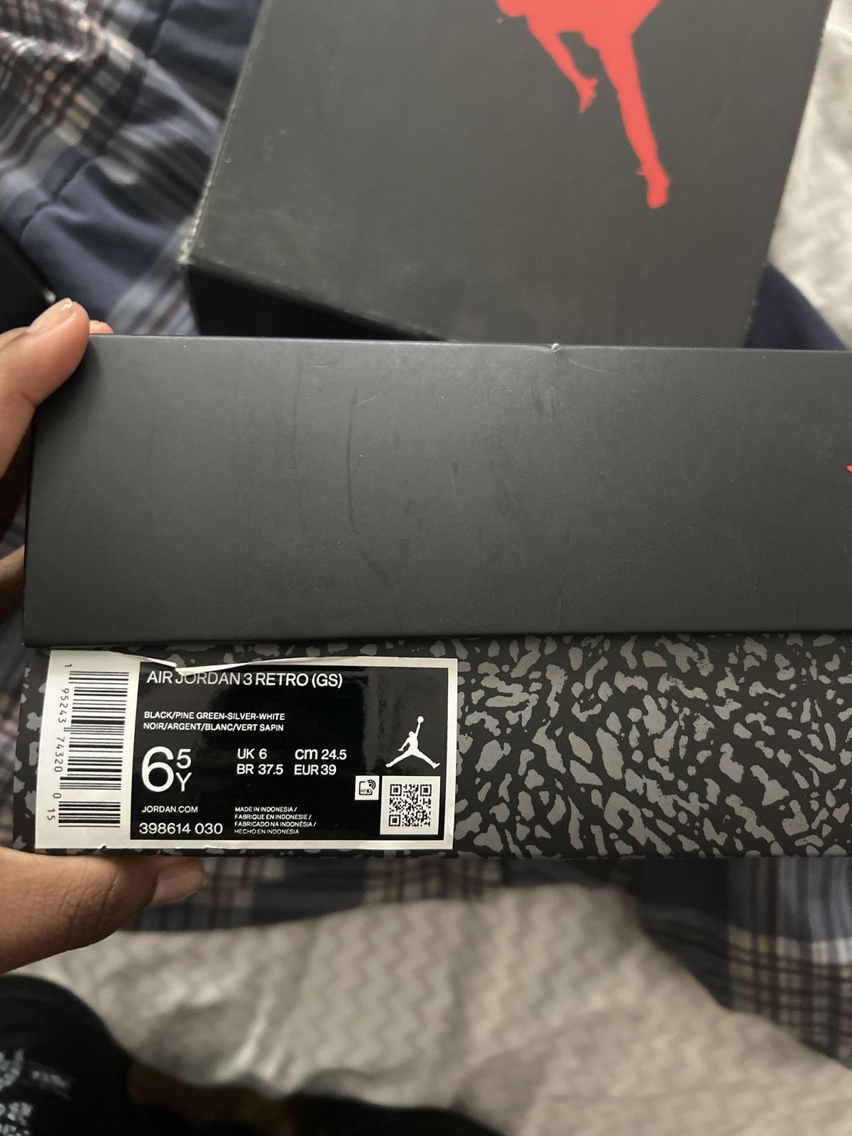 Jordan Brand Jordan 3 Pine Green (size 6.5) Size US 6.5 / EU 39-40 - 7 Thumbnail