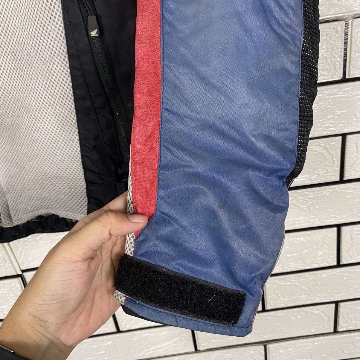 Honda 📌Vintage Biker Jacket Racing Honda Full Patches Big Logo Size US L / EU 52-54 / 3 - 16 Thumbnail
