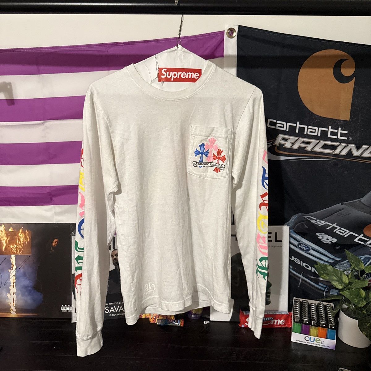 Chrome Hearts Chrome hearts size extra small, long sleeve cemetery shirt Size US XS / EU 42 / 0 - 1 Thumbnail