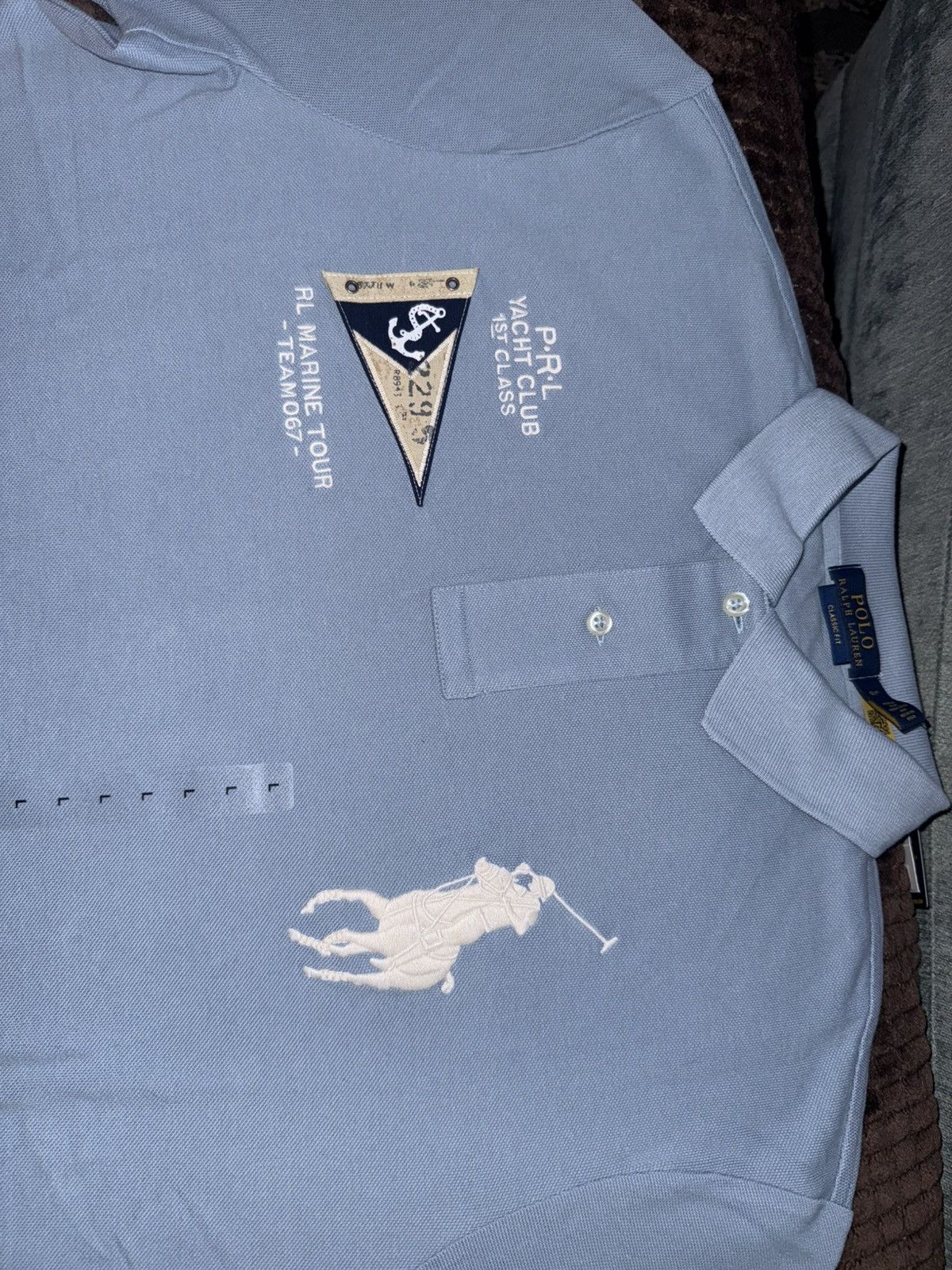 Polo Ralph Lauren Polo Ralph Lauren Yacht Club Polo Size US L / EU 52-54 / 3 - 3 Thumbnail