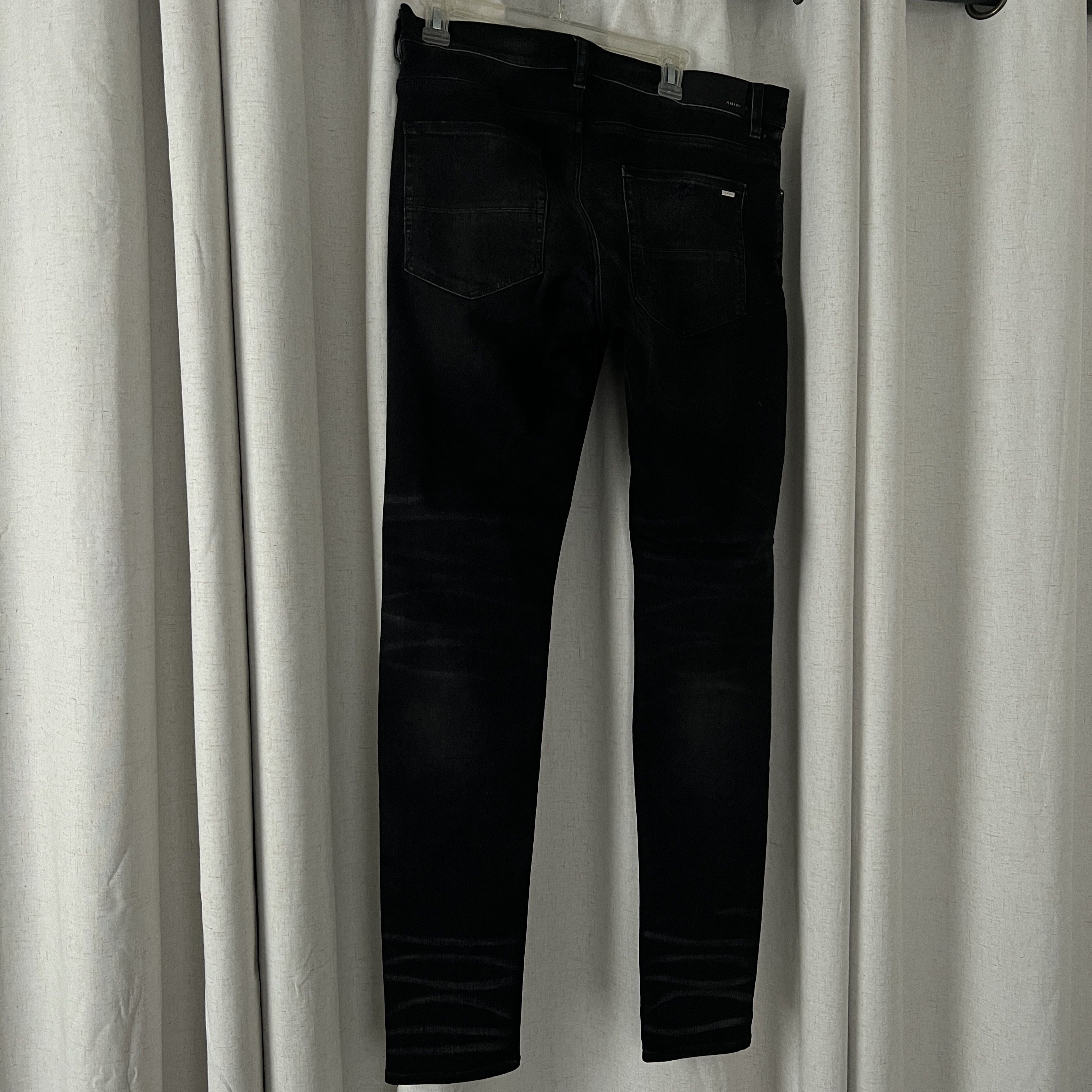 Amiri MX1 Denim Black/Blue Size US 34 / EU 50 - 3 Thumbnail