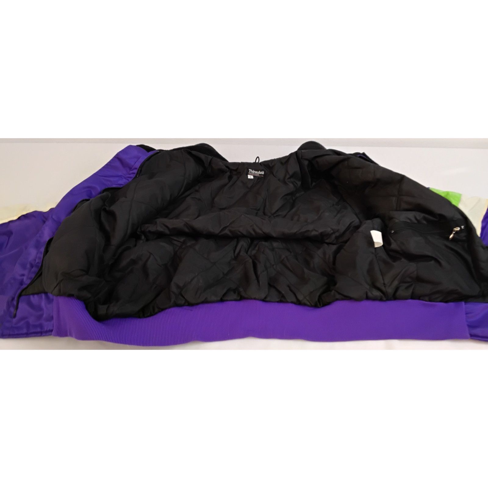 Other Arctic Cat Snowmobile Jacket Women L Purple Embroidered VTG Size L / US 10 / IT 46 - 10 Thumbnail