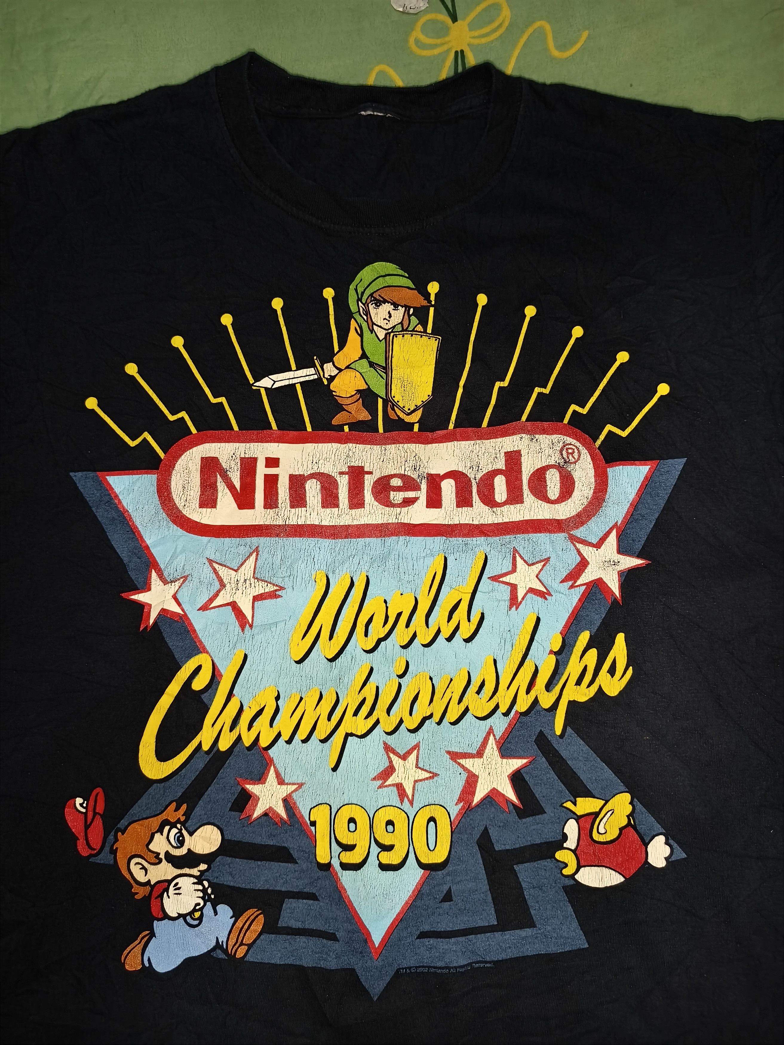 Nintendo 2002 Vintage Nintendo world Championship promo tee Size US L / EU 52-54 / 3 - 6 Thumbnail