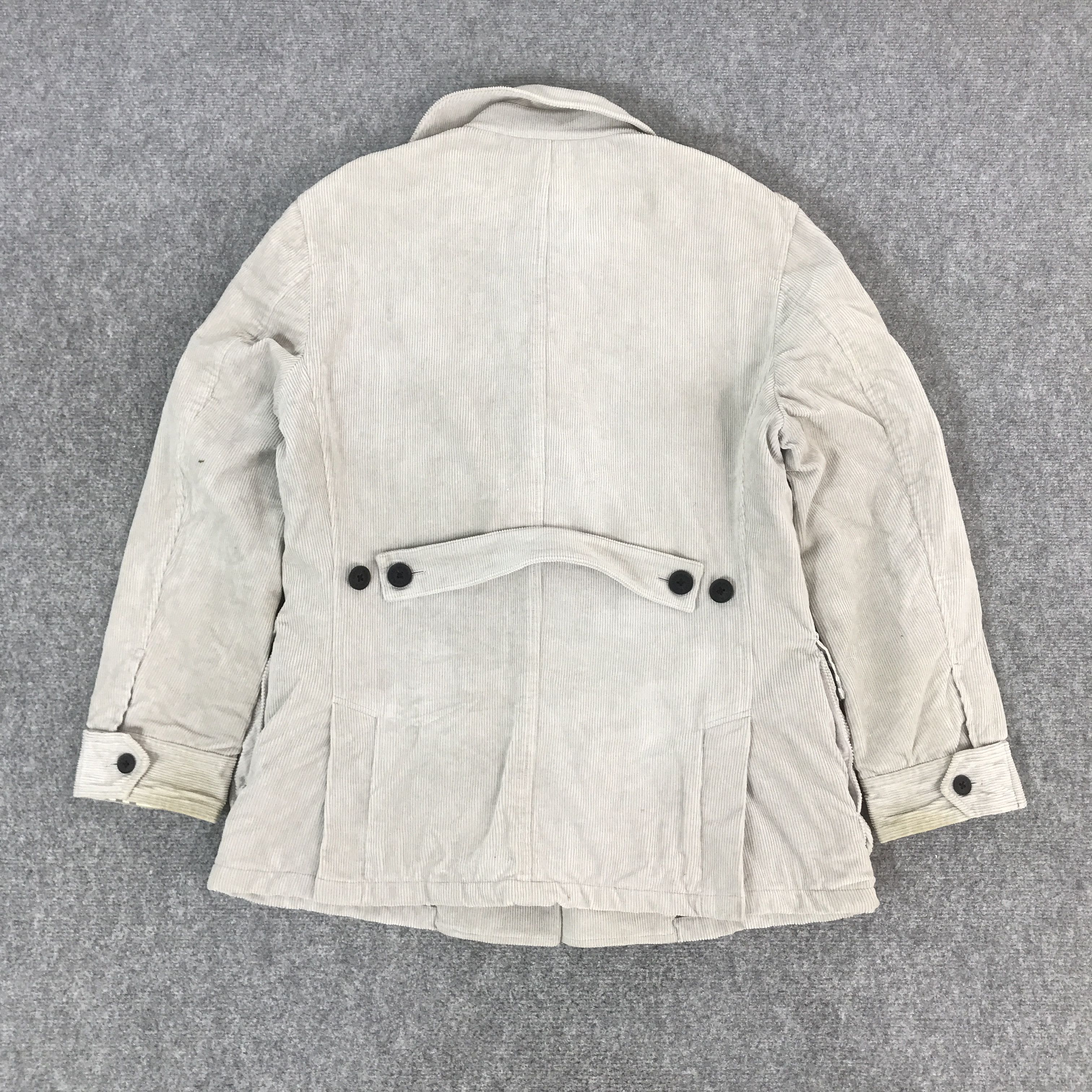 Burberry BURBERRY CORDUROY BUTTON JACKET K64B3 Size US L / EU 52-54 / 3 - 3 Thumbnail