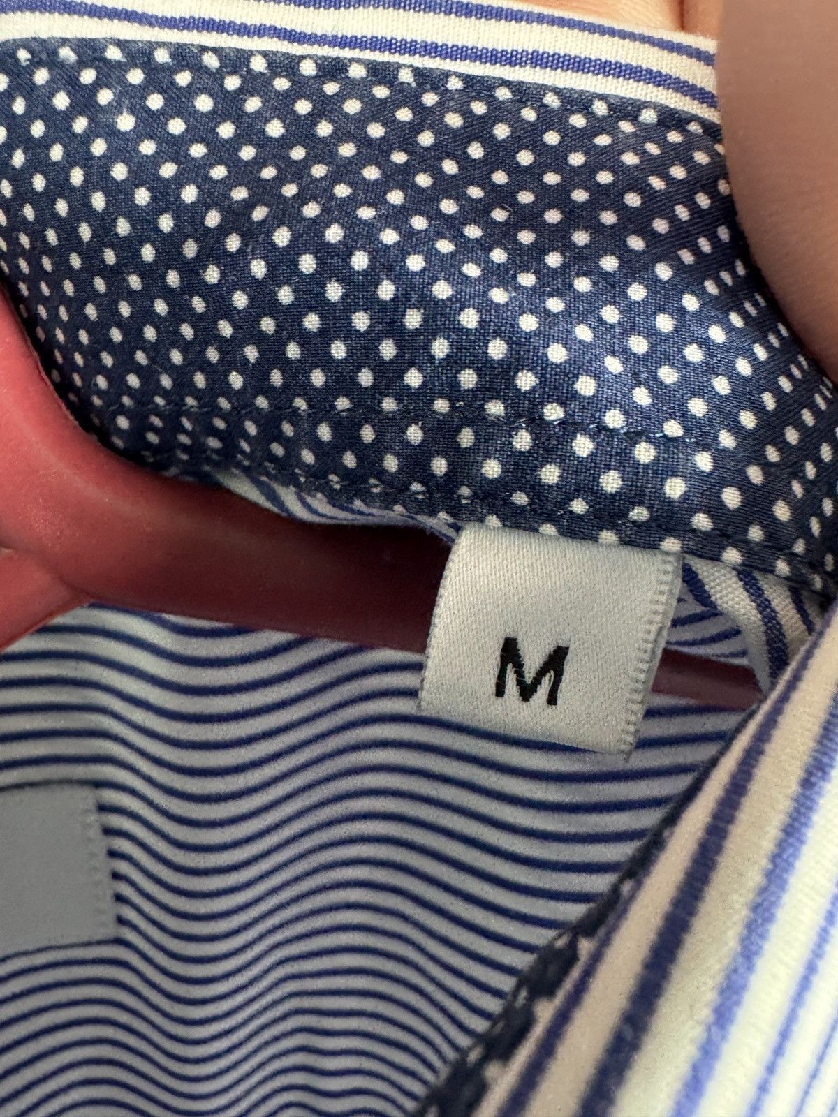 Other Nigel Hall Men’s Classic Pinstripe Button-Down Shirt Size M Size US M / EU 48-50 / 2 - 6 Thumbnail