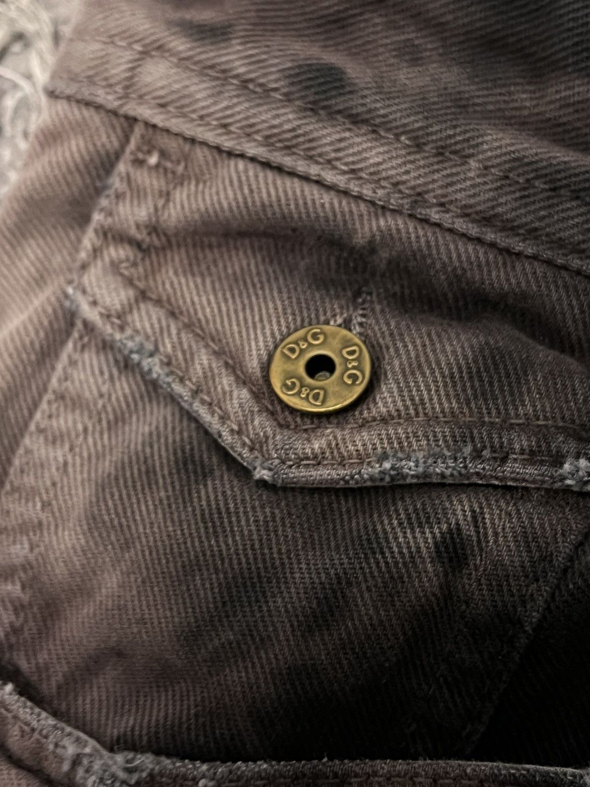 Dolce & Gabbana Archive washed punk trashed distressed Dolce & Gabbana pants Size US 27 - 6 Thumbnail