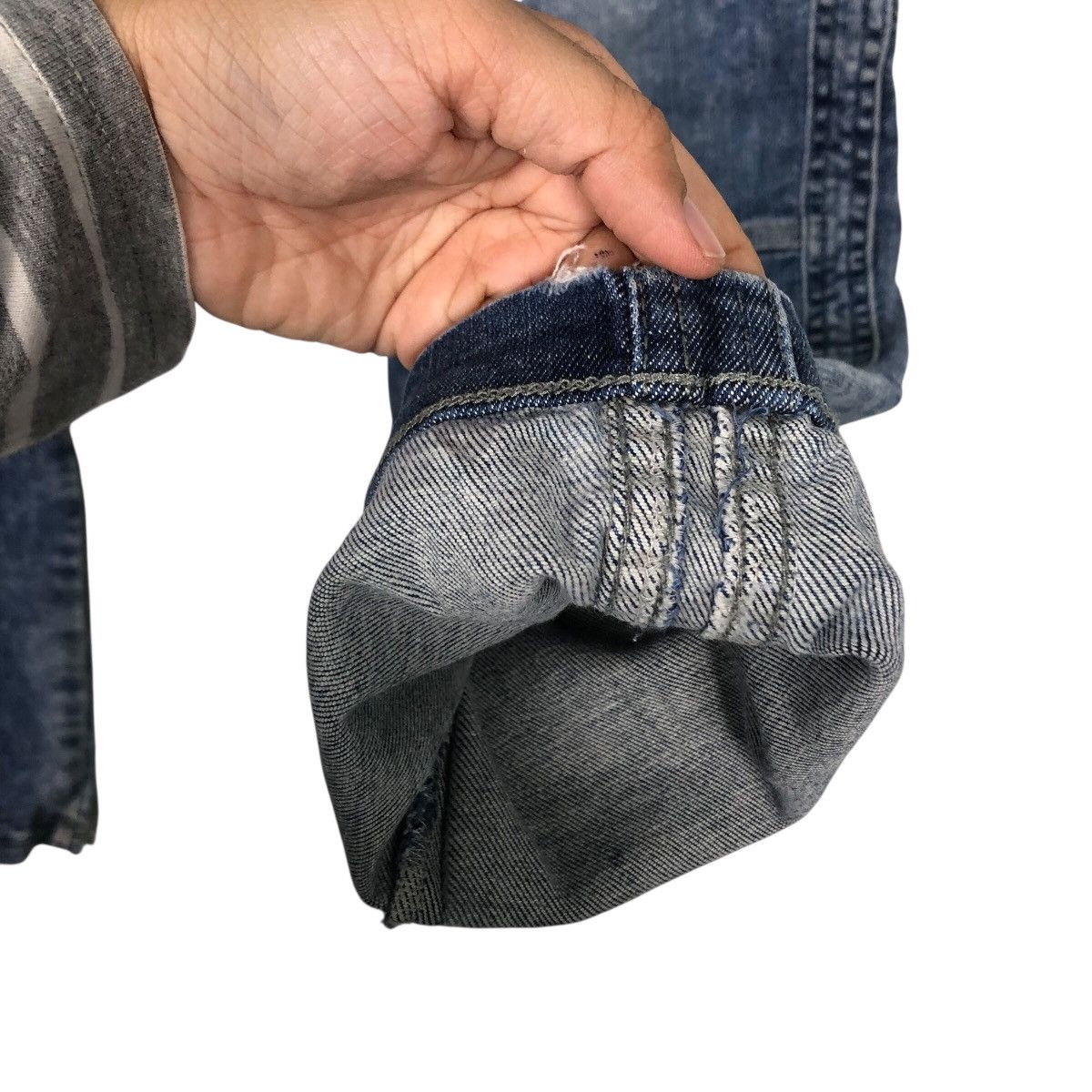 Japanese Brand G.G Archive Distressed Biker Jeans – Rare Japan Denim Size US 34 / EU 50 - 16 Thumbnail