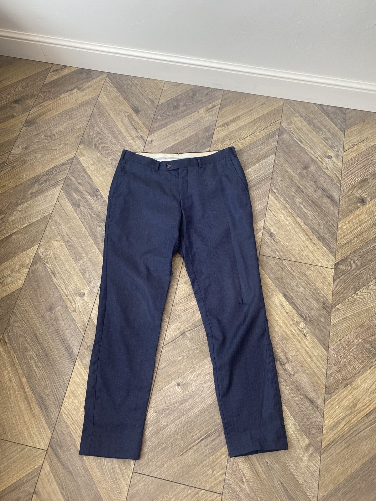 Suitsupply Vintage SuitSupply Napoli Old money style rare suit Size 48R - 13 Thumbnail