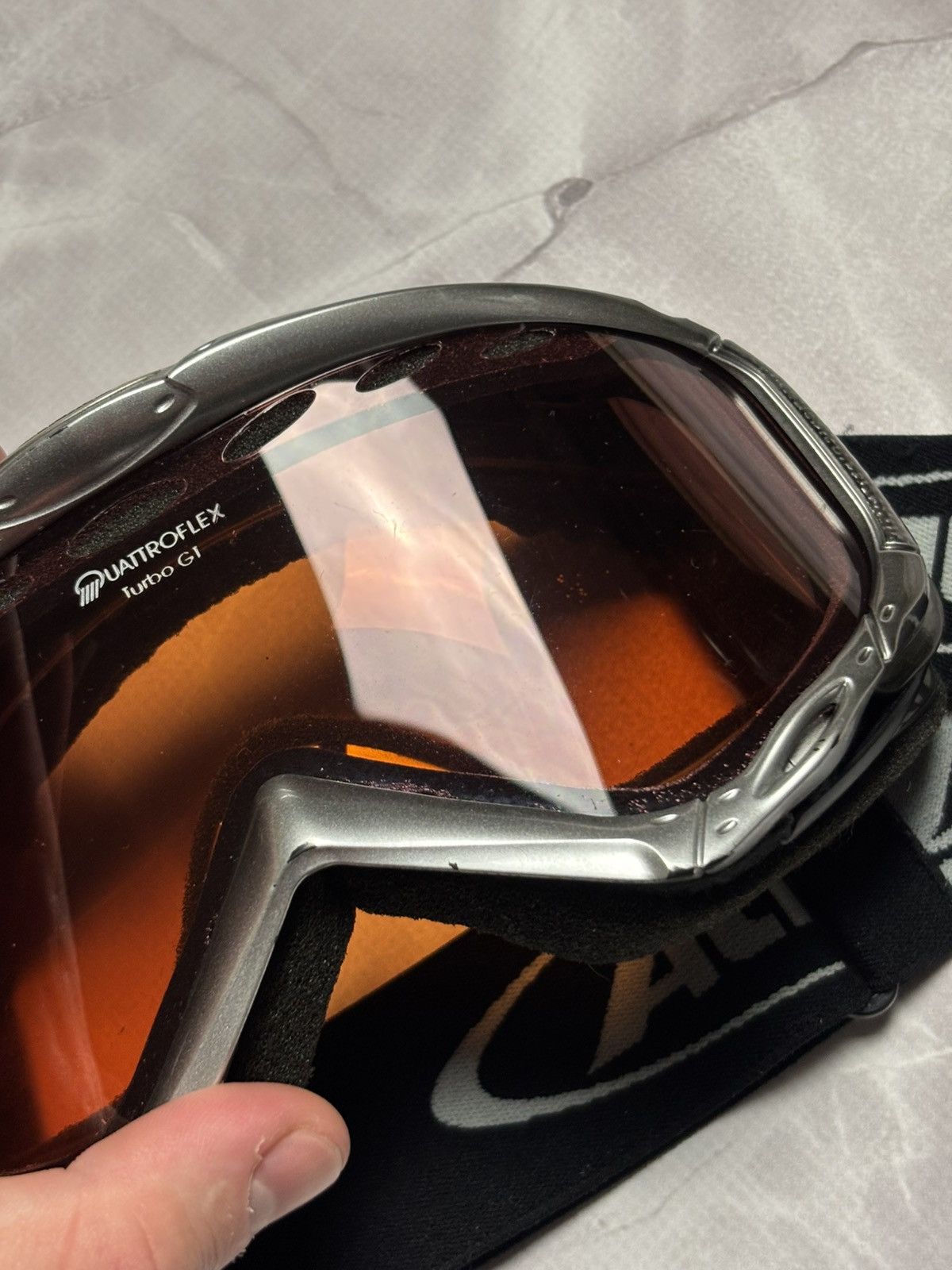 Other Alpina Quattroflex Turbo GT Snowboard Ski Goggles Glasses Size ONE SIZE - 5 Thumbnail