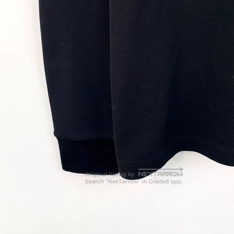 Louis Vuitton Louis Vuitton Black logo monogrammed cotton crewneck long- Size US S / EU 44-46 / 1 - 4 Thumbnail