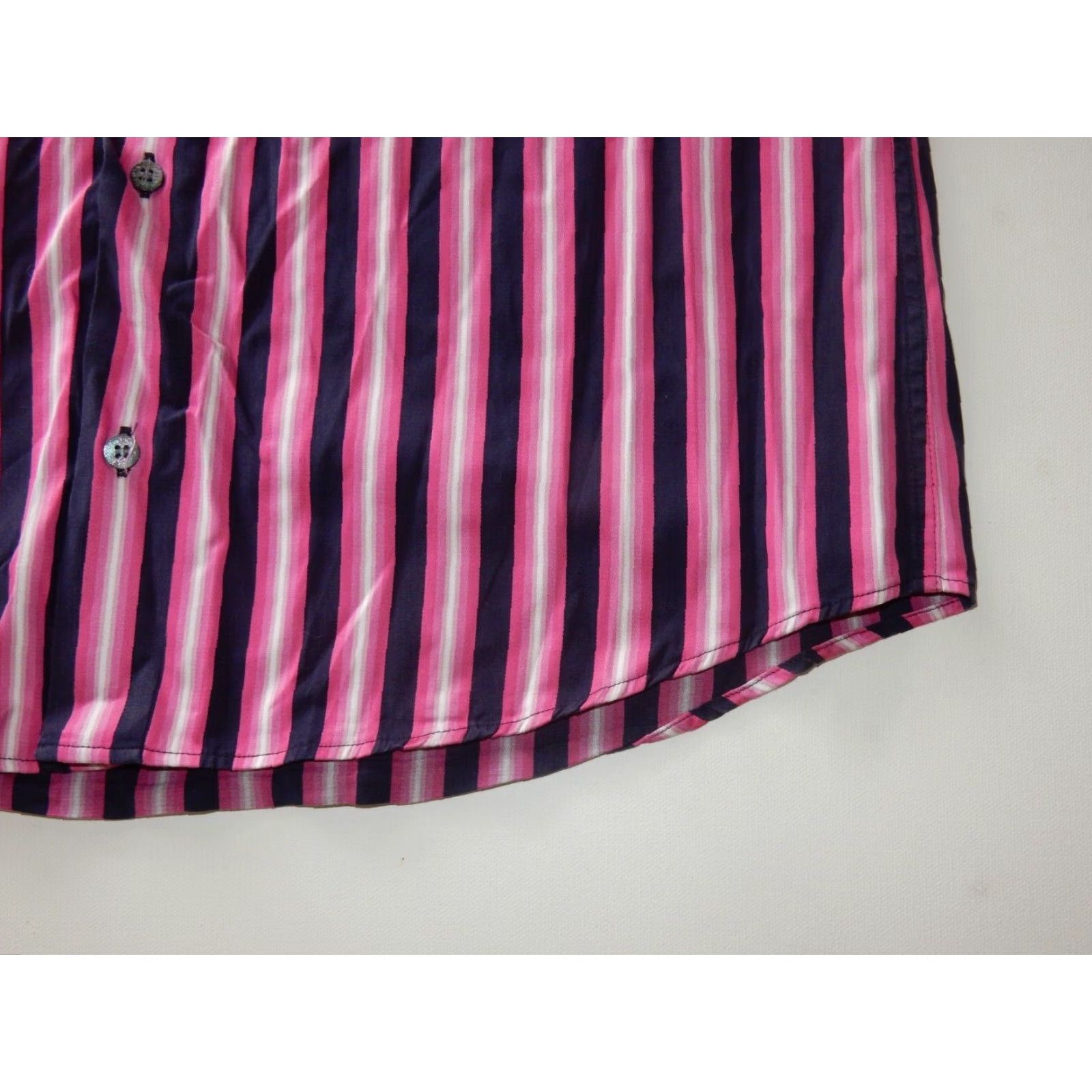 Ted Baker VINTAGE Ted Baker Men's Shirt Long Sleeve Button-Up Size XL Pink Striped 2000s Size US XL / EU 56 / 4 - 2 Thumbnail