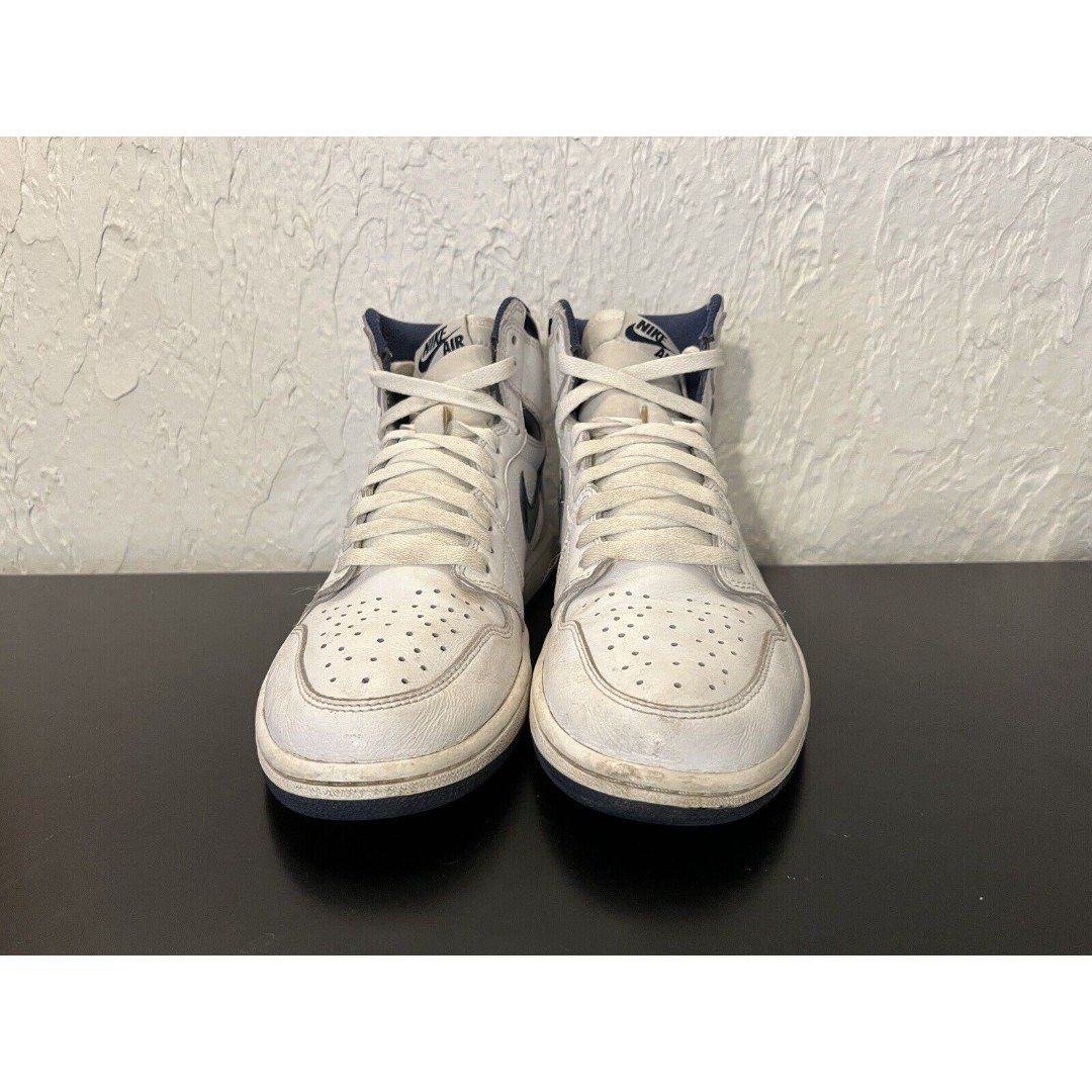 Jordan Brand × Nike US 9.5 Nike Air Jordan 1 Retro High OG Metallic Navy Blue Size US 9.5 / EU 42-43 - 3 Thumbnail