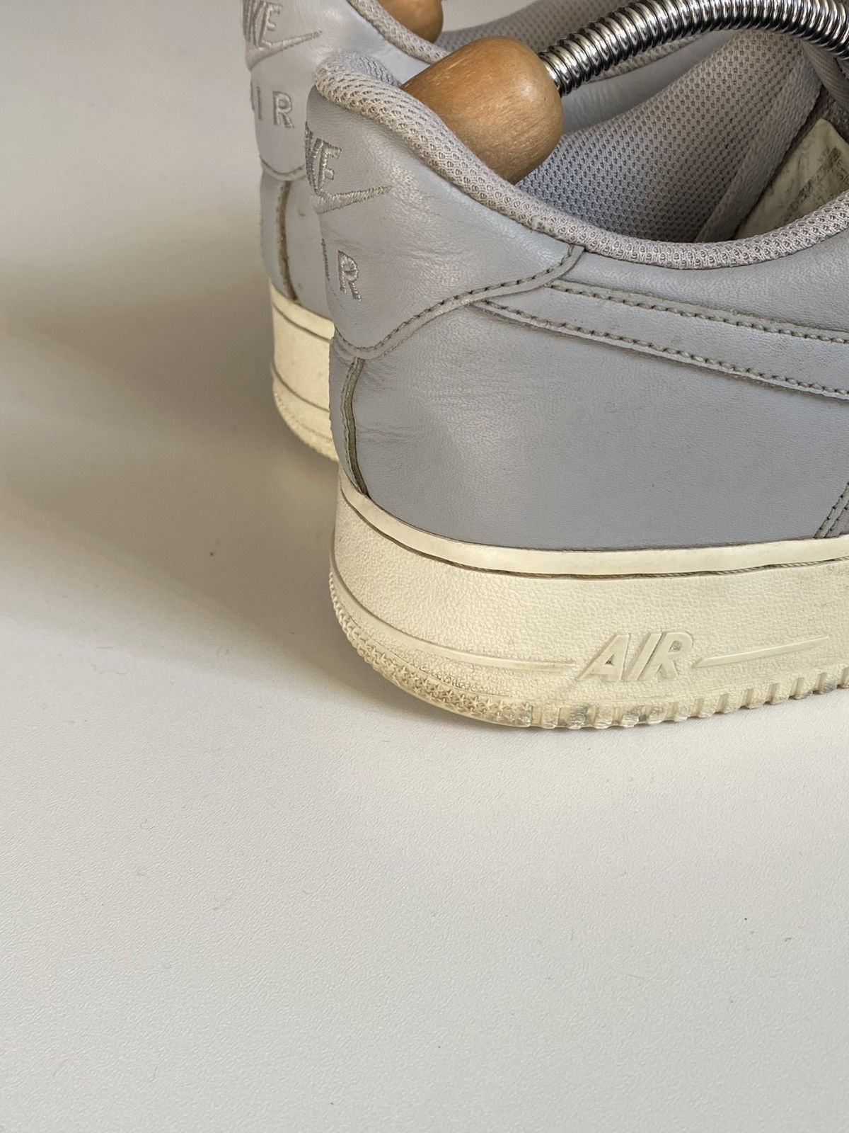 Nike 🔥 NIKE AIR FORCE 1 LOW GREY CASUAL ESSENTIALS SNEAKERS Size US 12 / EU 45 - 5 Thumbnail