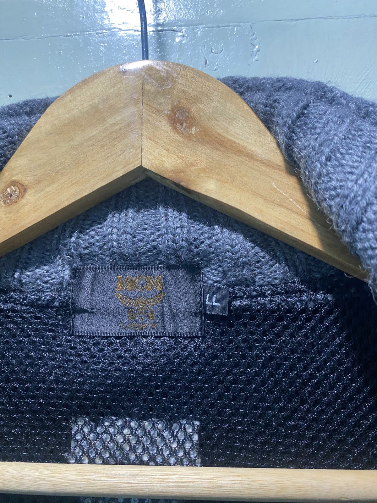 MCM MCM knitted Fleece Jacket Size US L / EU 52-54 / 3 - 8 Thumbnail