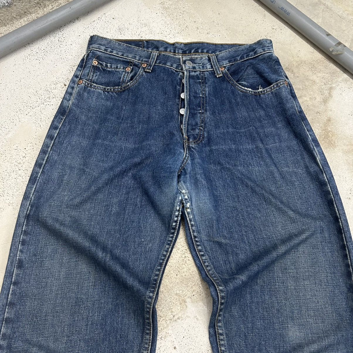 Levi's Vintage Clothing Levis 509 button fly distressed baggy Size US 31 - 5 Thumbnail