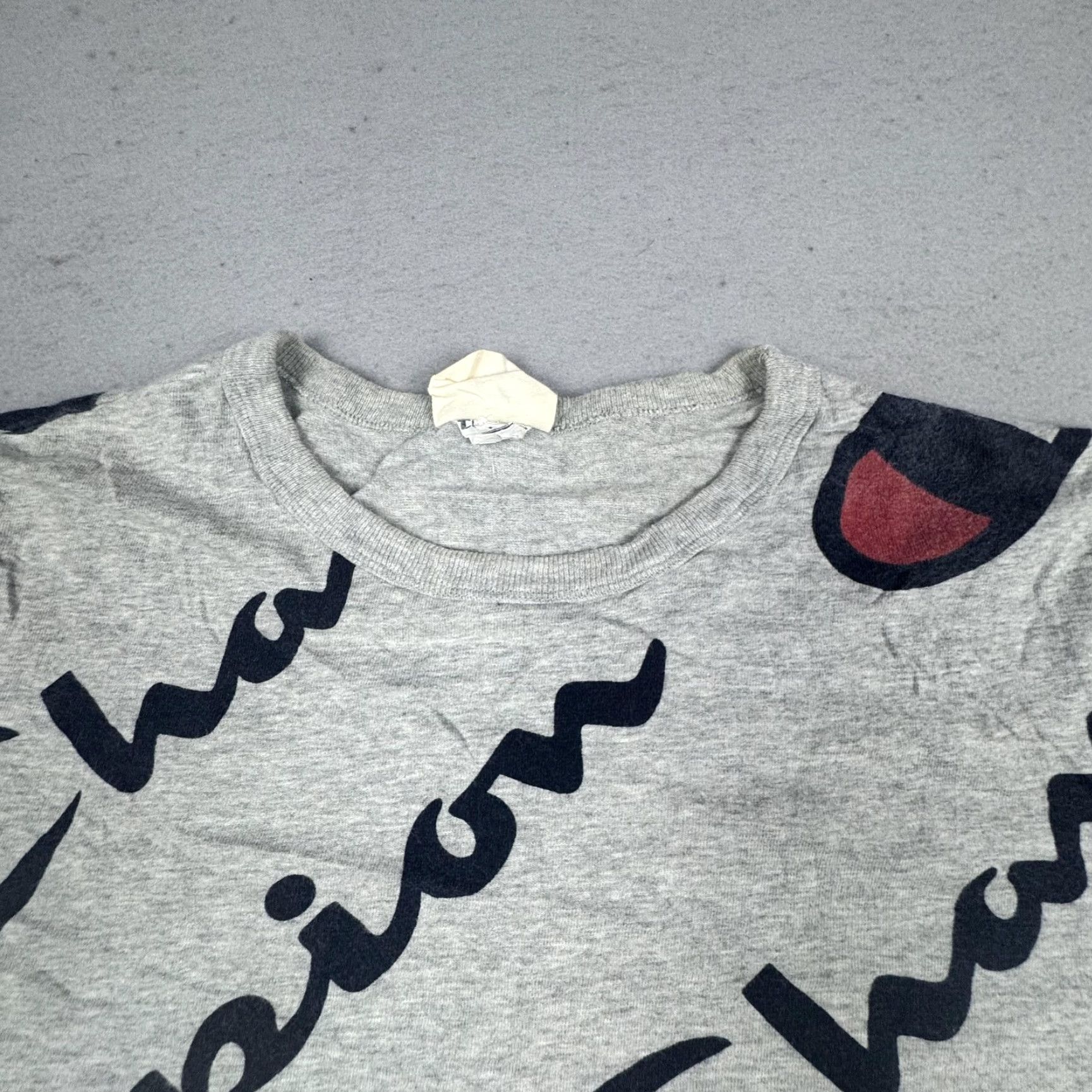 Champion Champion Gray Shirt Mens Medium Graphic Print Crew Neck Athletic Tee Size US M / EU 48-50 / 2 - 5 Thumbnail