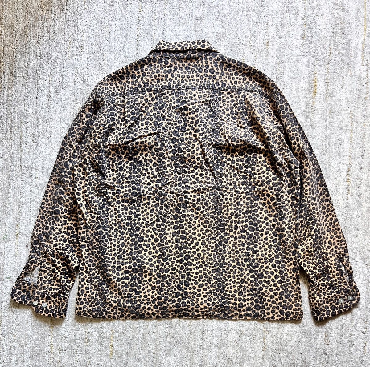 Beams Plus × Beauty Beast Beams Zip Up Leopard Double Pocket Shirt Size US M / EU 48-50 / 2 - 2 Thumbnail