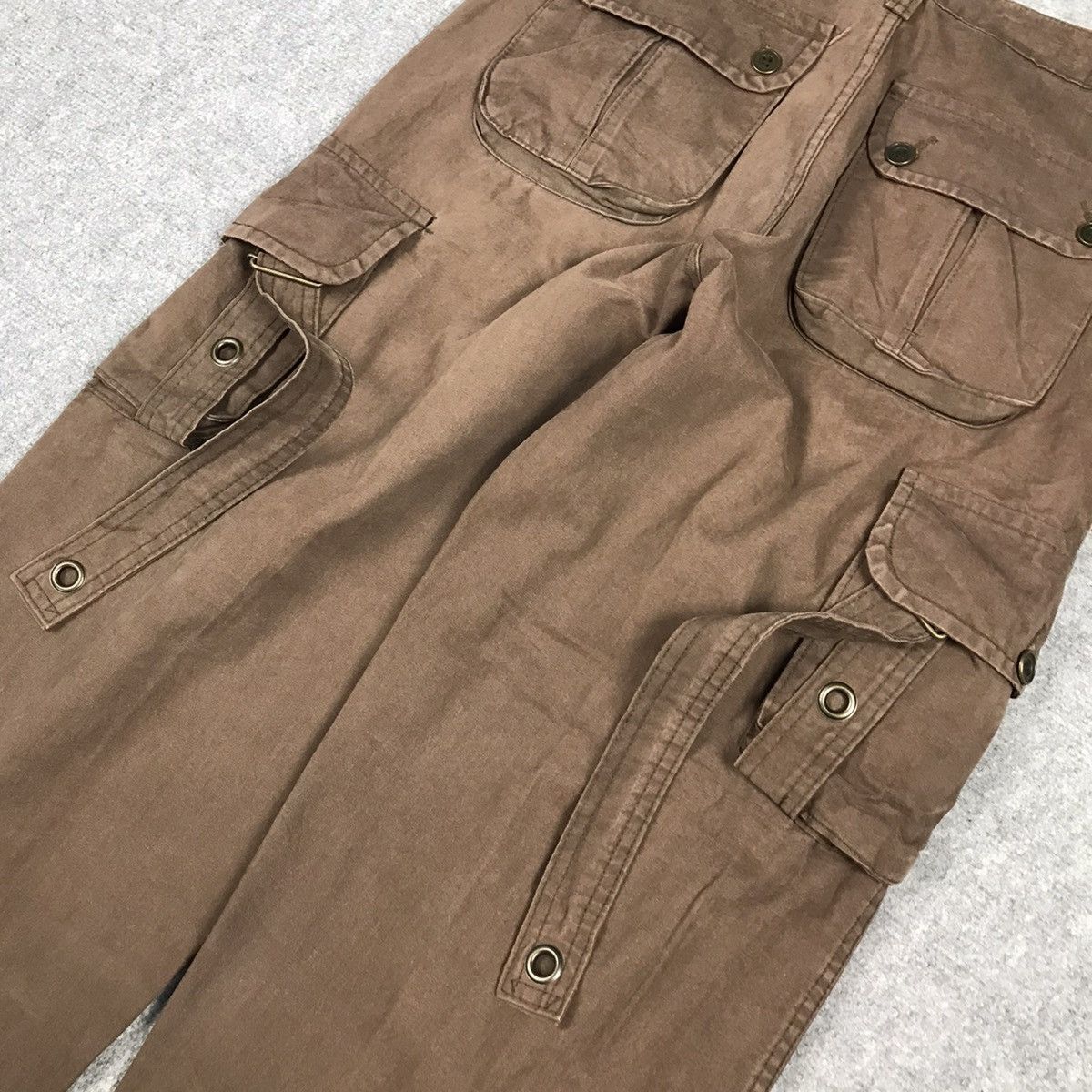 Japanese Brand JAPANESE BRAND DESIGN STYLE BAGGY TACTICAL PANTS Size US 28 / EU 44 - 10 Thumbnail
