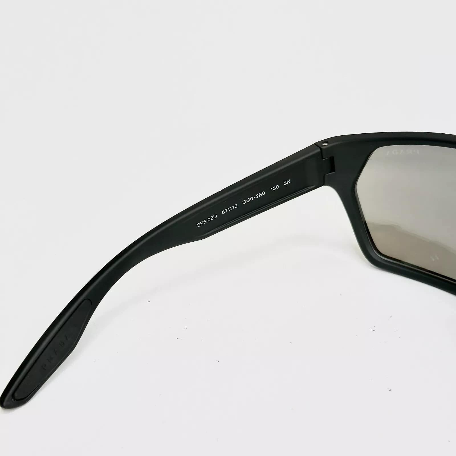 Prada PRADA LINEA ROSSA ACTIVE 08U Black Sport Sunglasses PS08US Size ONE SIZE - 6 Thumbnail