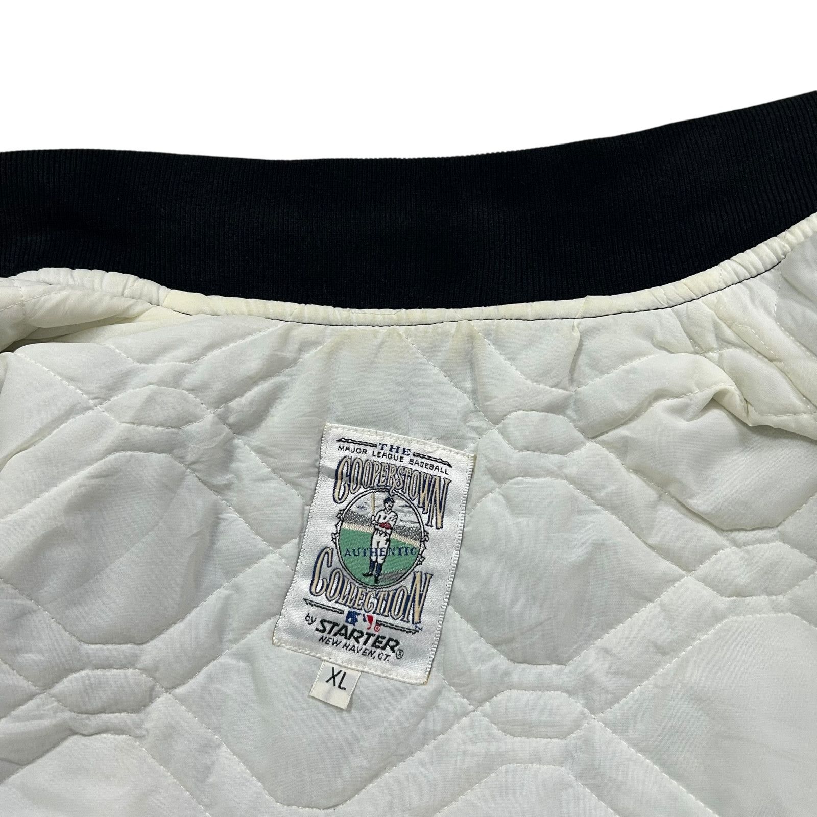 MLB RARE VTG MLB NY SF GIANTS COOPERSTOWN STARTER SATIN JACKET Size US XL / EU 56 / 4 - 7 Thumbnail