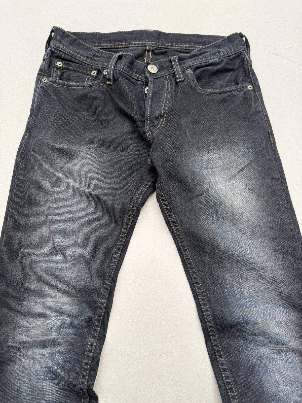 Japanese Brand Edge Lace up flare jeans Size US 29 - 2 Thumbnail