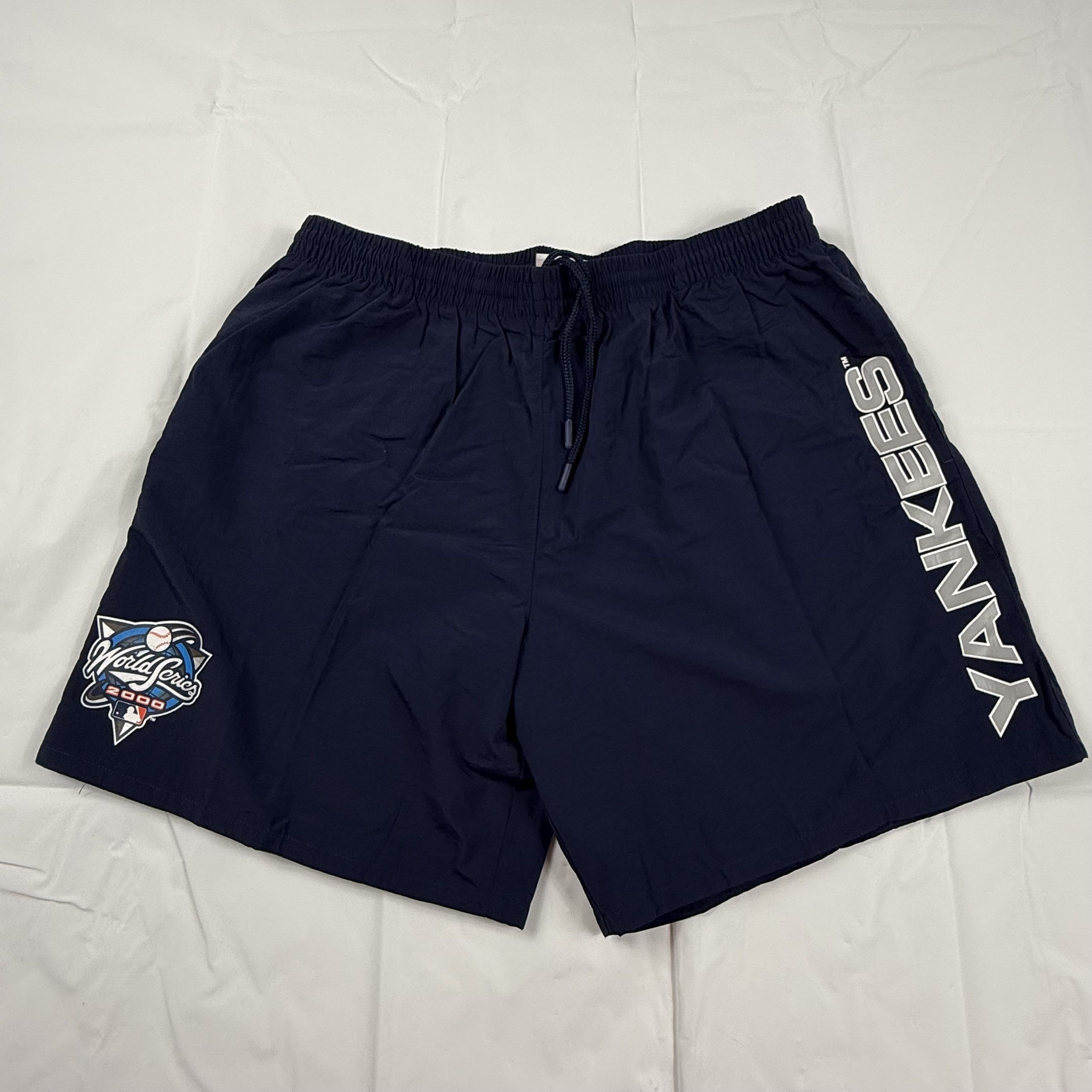 Mitchell & Ness Mitchell & Ness New York Yankees World Series Nylon Shorts Size US 39 - 1 Thumbnail