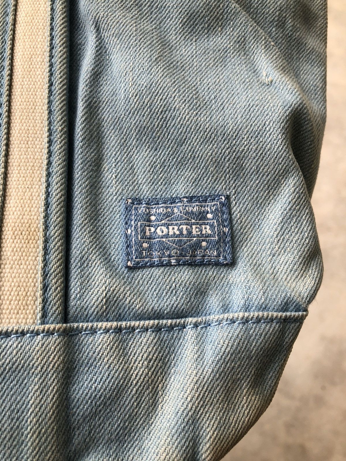 Porter Tote Bag Denim Porter Size ONE SIZE - 16 Thumbnail