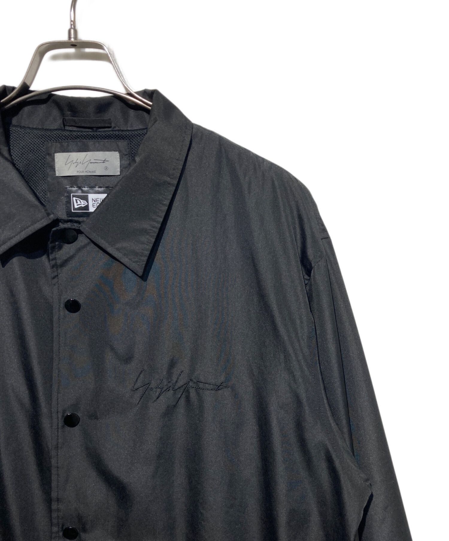Yohji Yamamoto pour homme × New Era CROW PRINT COACH JACKET