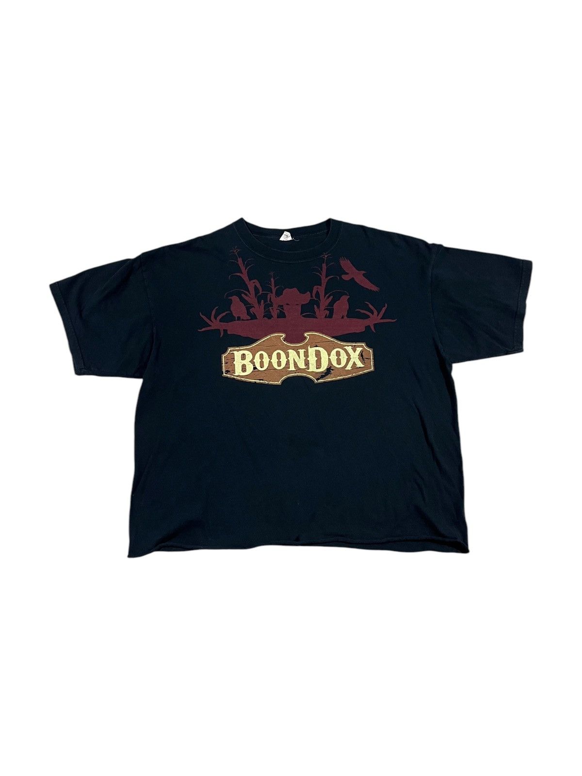 Band Tees × Vintage Vintage ICP Boondox T Shirt Faded Black Size US XXL / EU 58 / 5 - 1 Thumbnail
