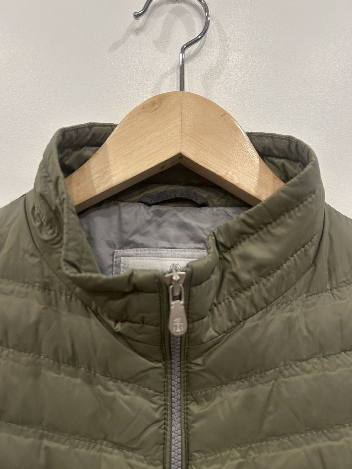 Brunello Cucinelli Brunello Cucinello Nylon Zip up Puffer Vest Size Medium NWOT Size US M / EU 48-50 / 2 - 2 Thumbnail