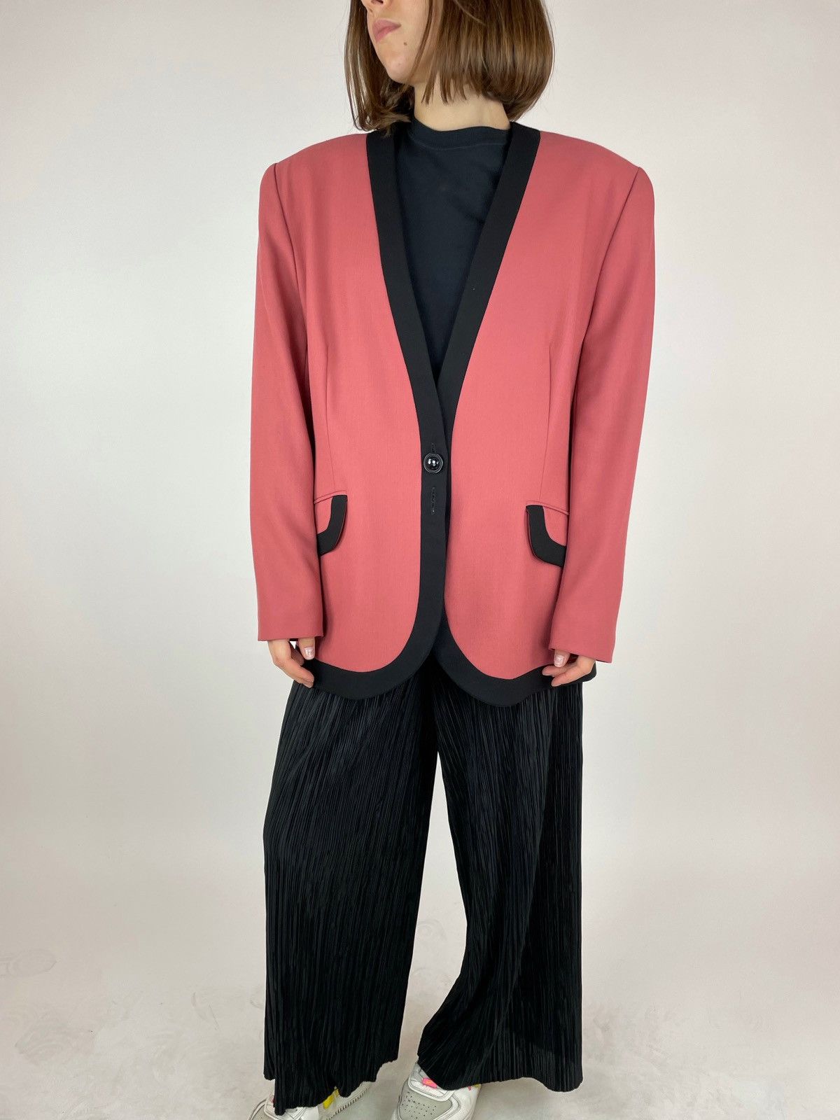 Vintage JACQUES VERT VINTAGE Blazer Jacket Womens Size US12 Size XL / US 12-14 / IT 48-50 - 1 Thumbnail