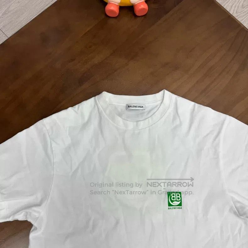 Balenciaga Balenciaga Eco-friendly White Green Short Sleeve Size US XS / EU 42 / 0 - 3 Thumbnail