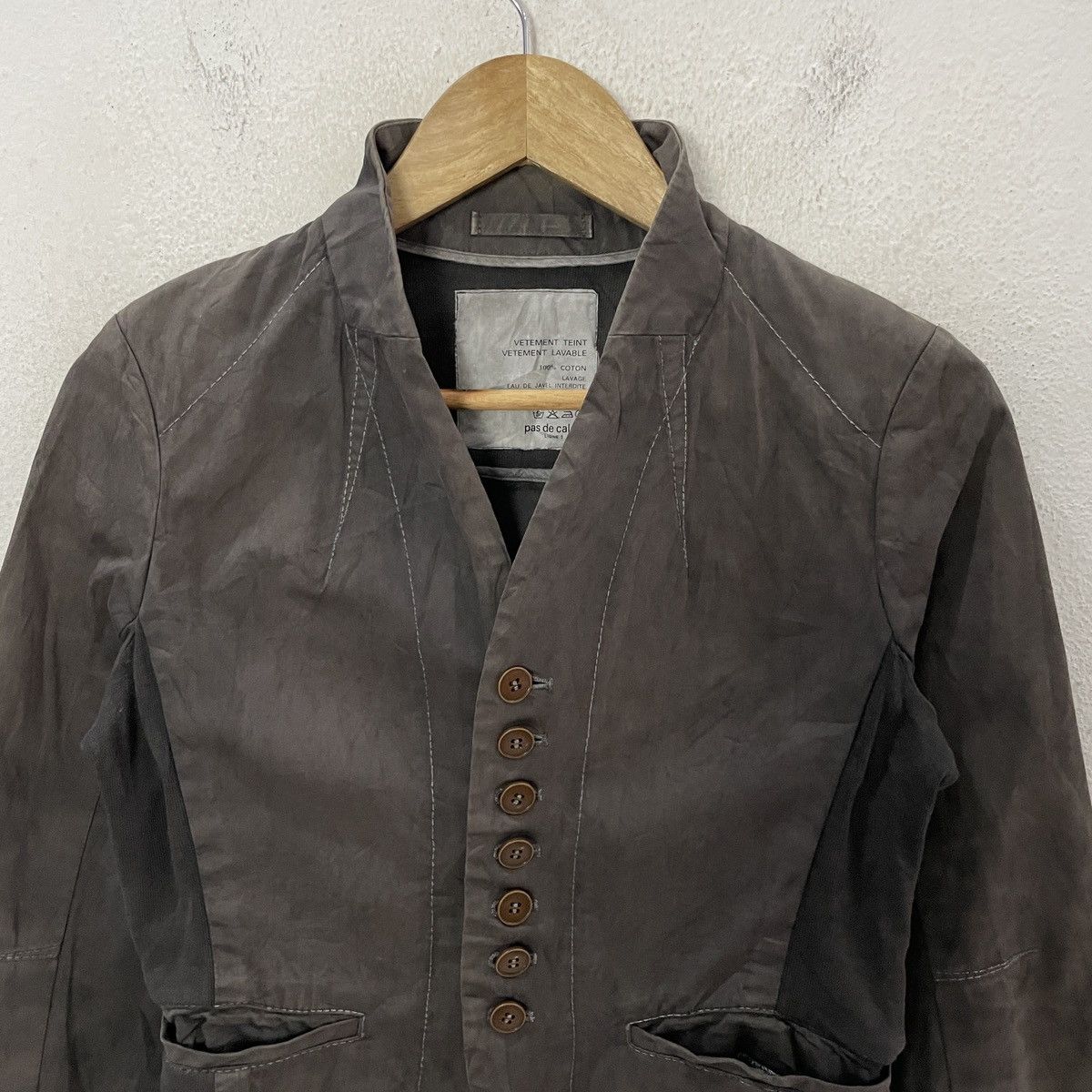Japanese Brand Vintage Vetement Teint Jacket Size M / US 6-8 / IT 42-44 - 4 Thumbnail