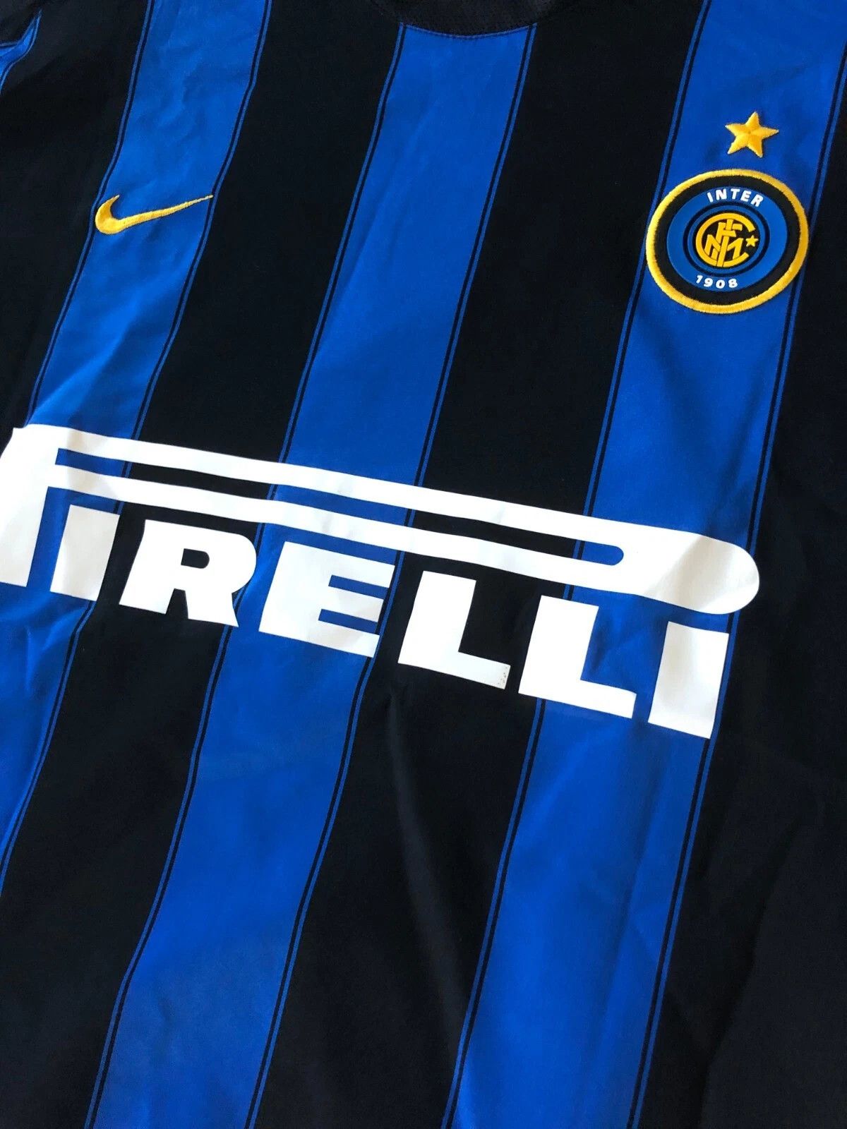 Nike Inter Milan 2003/04 Home shirt Vieri #32 Size US L / EU 52-54 / 3 - 2 Thumbnail