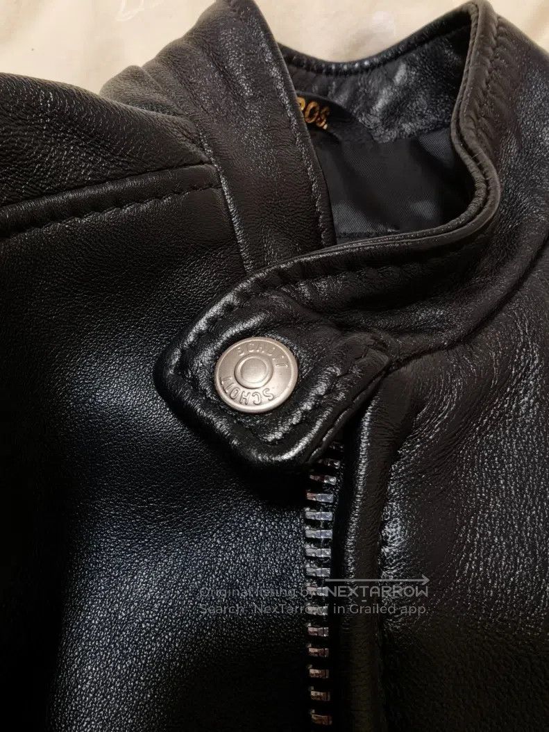 Schott Schott Leather coat Size US L / EU 52-54 / 3 - 7 Thumbnail