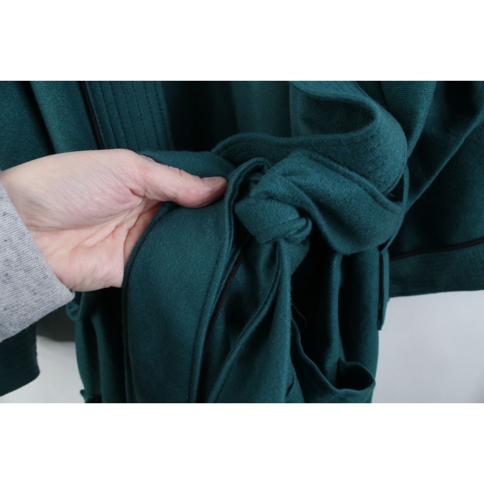 Vintage Vintage 90s Streetwear Belted Fleece Bath Robe Size US L / EU 52-54 / 3 - 5 Thumbnail