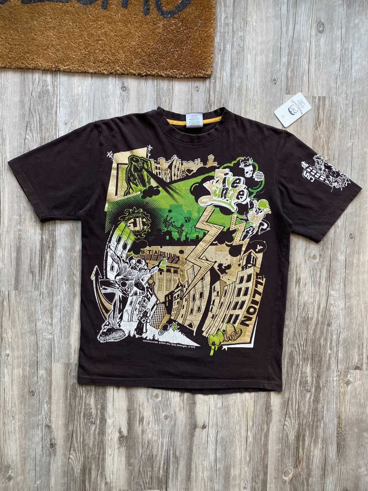 5ive jungle ロンt　tシャツ　ビッグサイズ　y2k 韓国 平成 s-l400.jpg