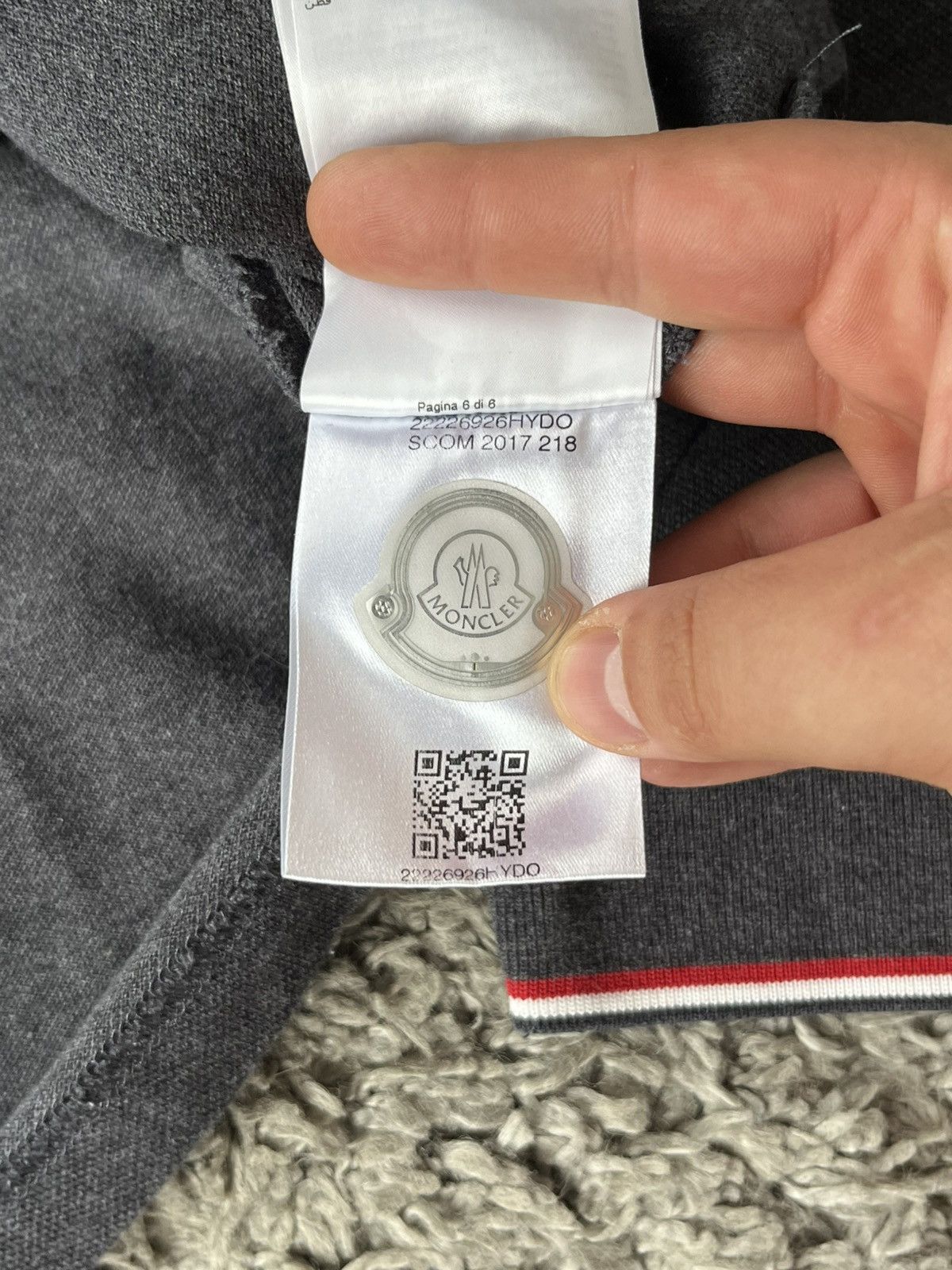 Moncler Vintage Luxury Rugby Moncler Size US XL / EU 56 / 4 - 9 Thumbnail