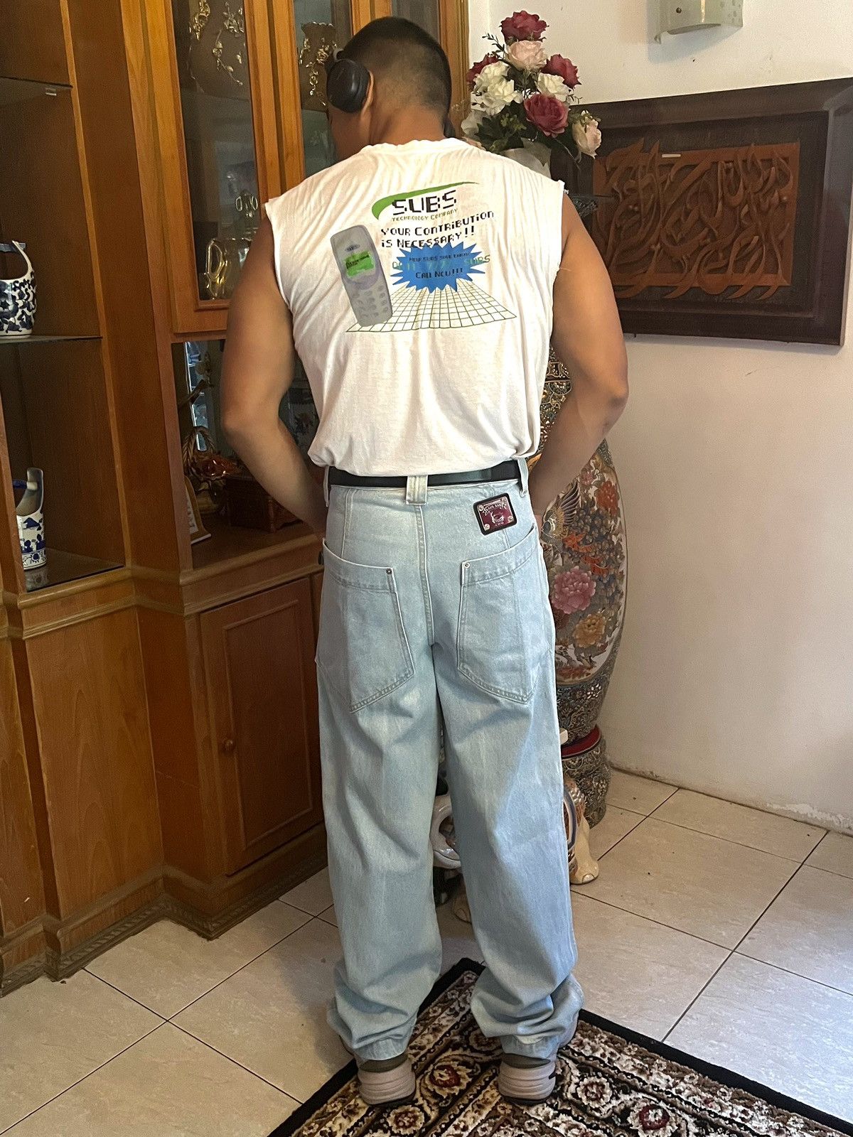 Vintage 90’s Karl Kani Baggy Jeans Size US 32 / EU 48 - 7 Thumbnail