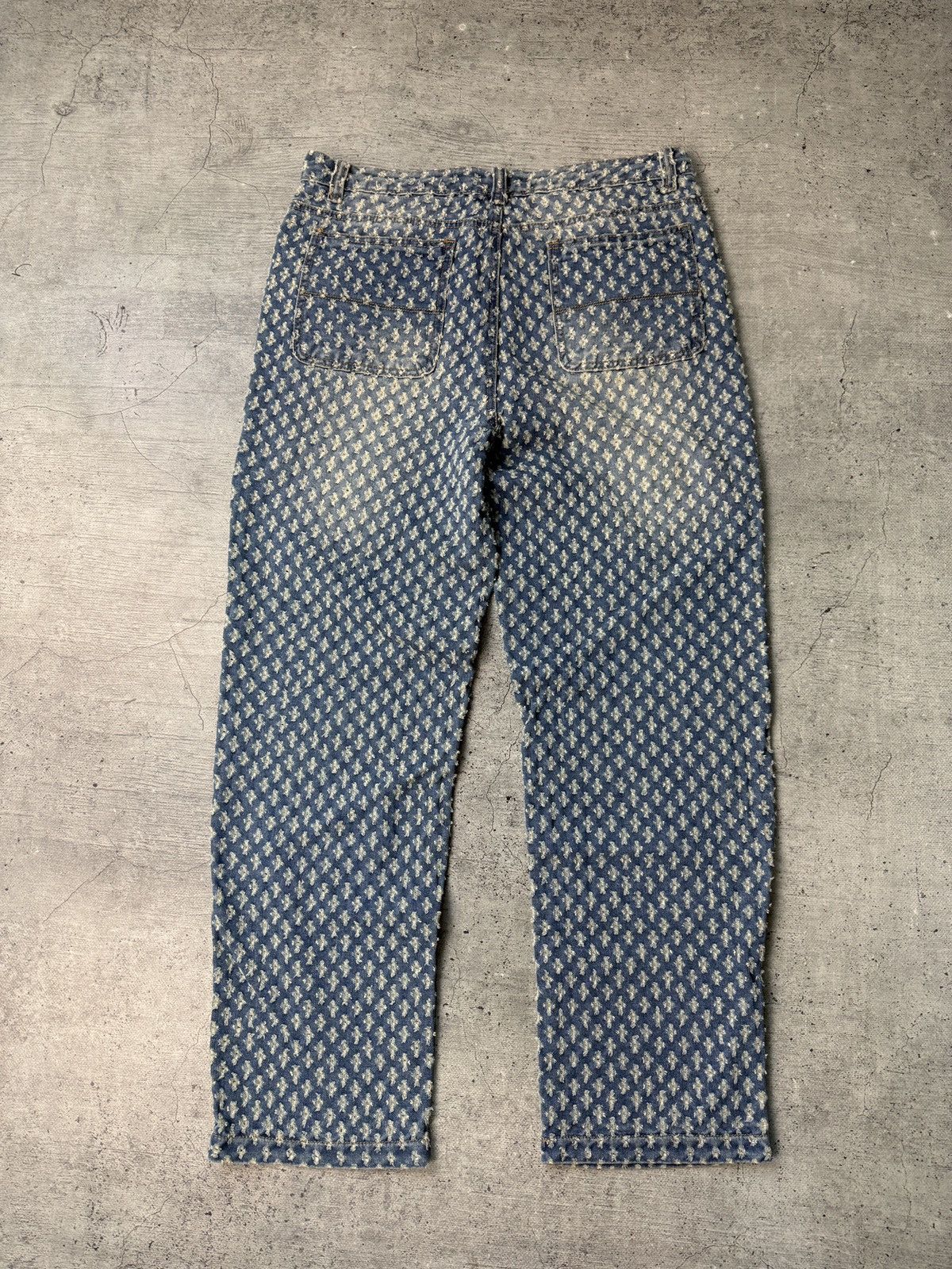Jaded London Jeans Jaded London Distressed Denim Japanese Blue 34 Size US 34 / EU 50 - 1 Thumbnail